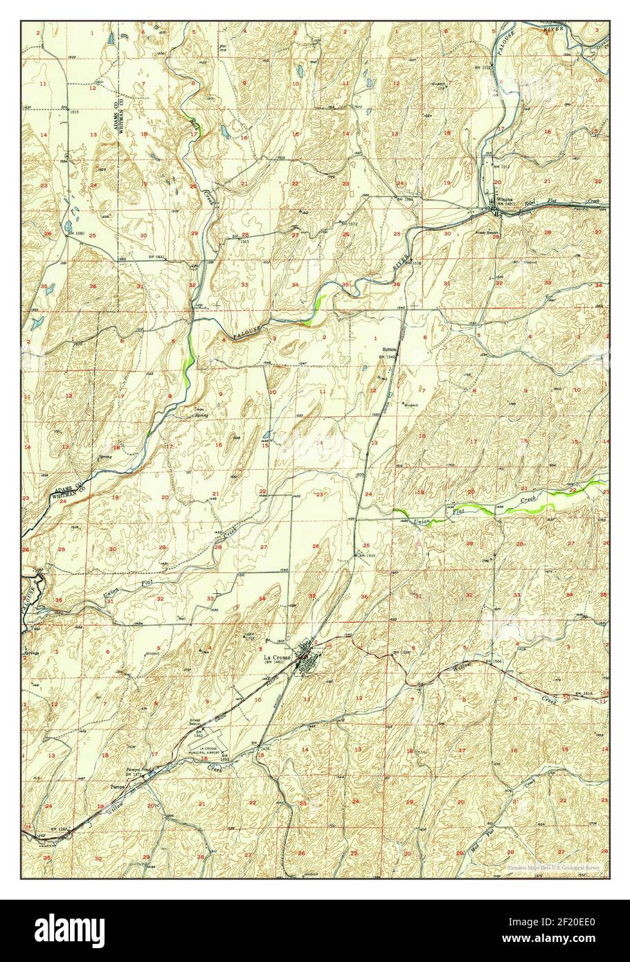 Map of la crosse hires stock photography and images Alamy