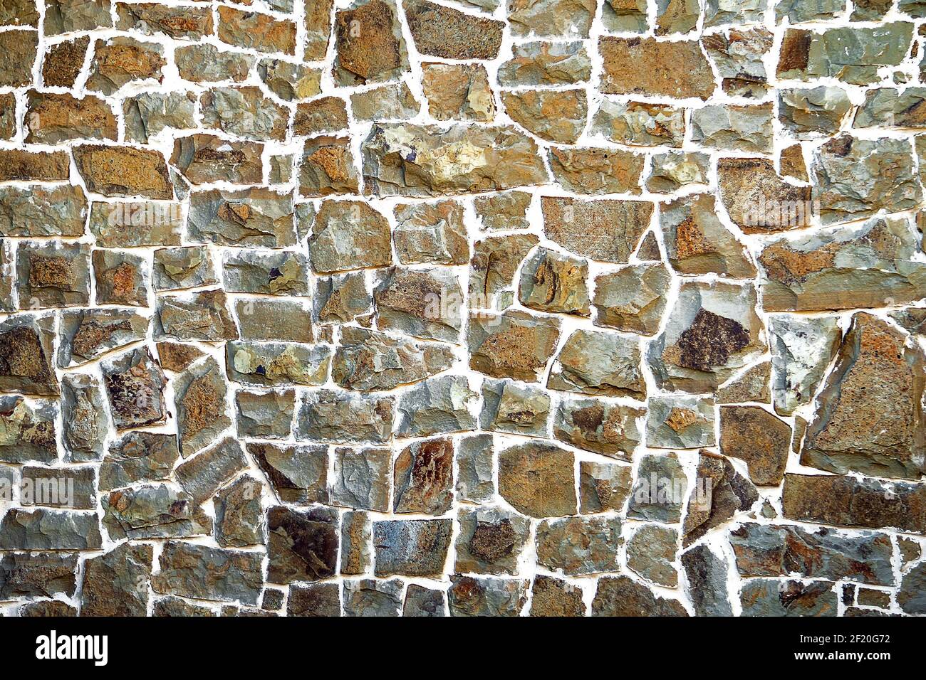 View from the front. UNUSUAL SURFACE. Stock Photo