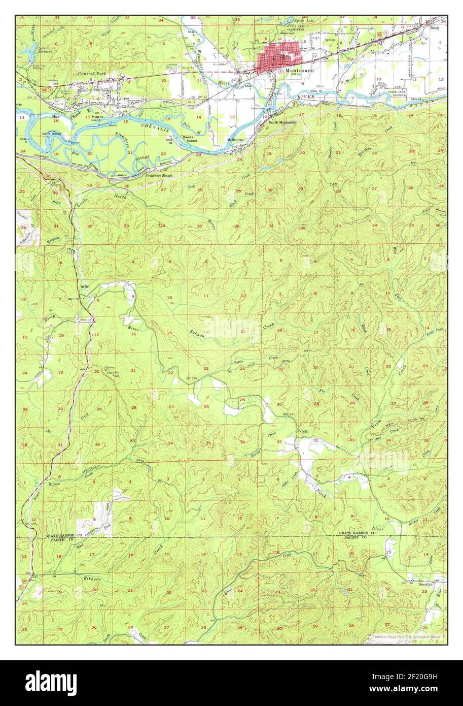 Map of montesano hires stock photography and images Alamy