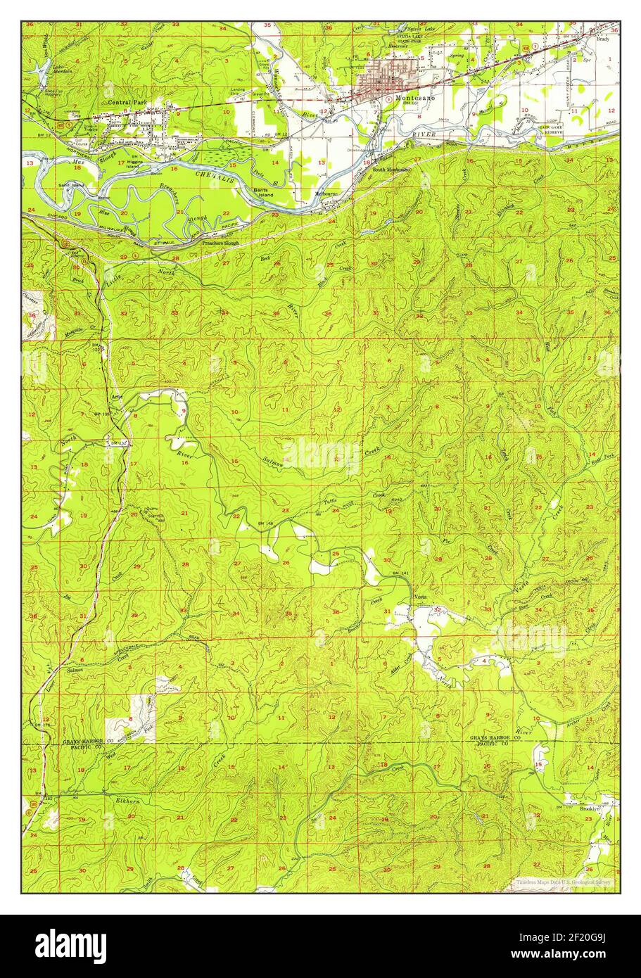 Map of montesano hires stock photography and images Alamy