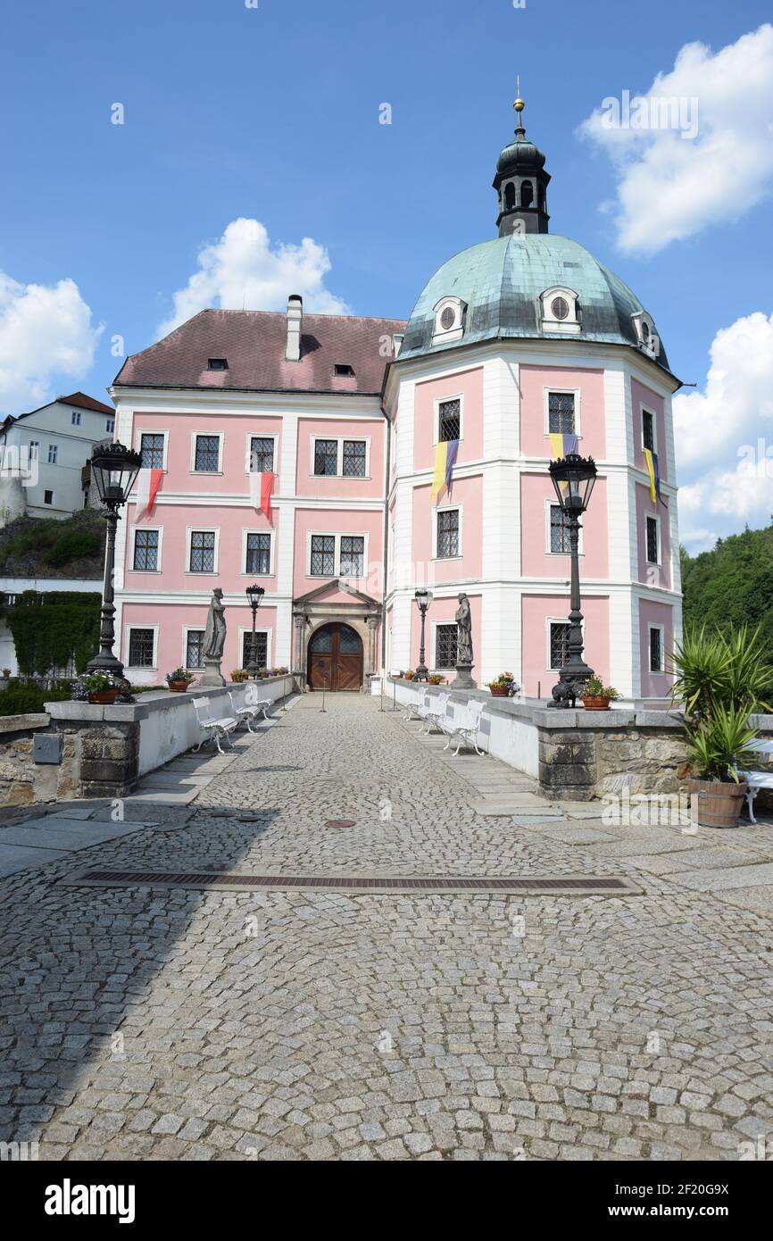 Castle in Becov nad Teplou Stock Photo