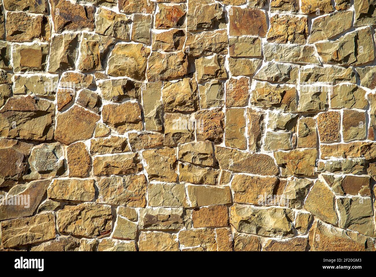 View from the front. UNUSUAL SURFACE. Stock Photo