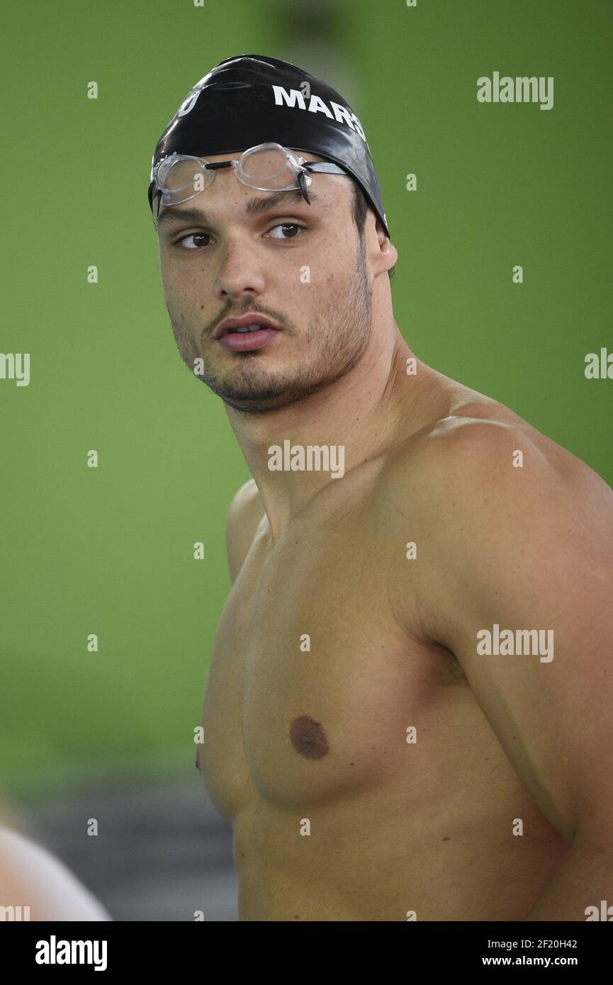 Florent Manaudou (FRA) competes on Men's 50 M Freestyle during the