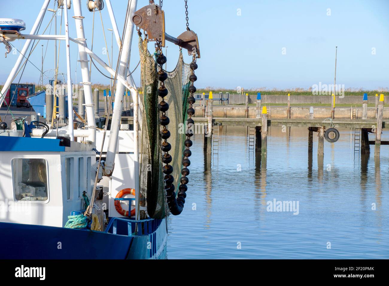 Danish fishing boat Stock Photo