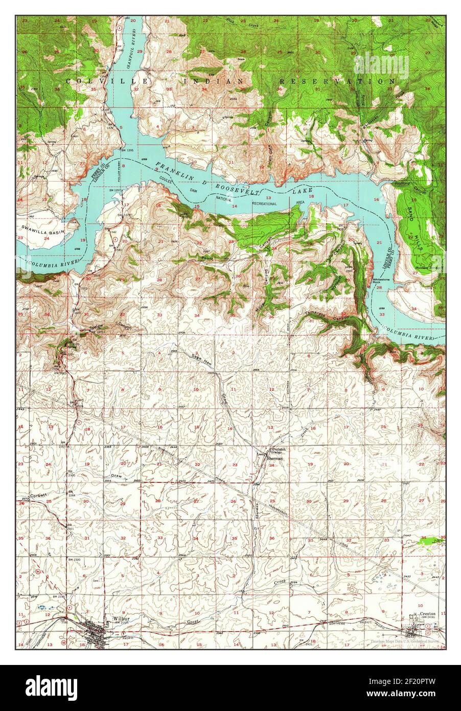 Map of wilbur washington hires stock photography and images Alamy