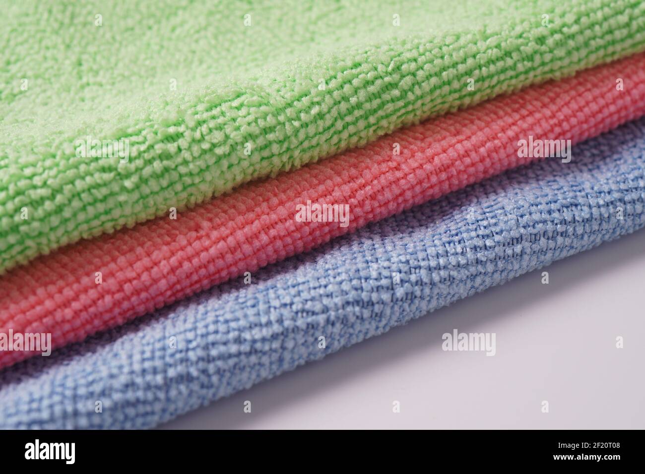 Multicolor micro Fiber cleaning cloth with static electricity that