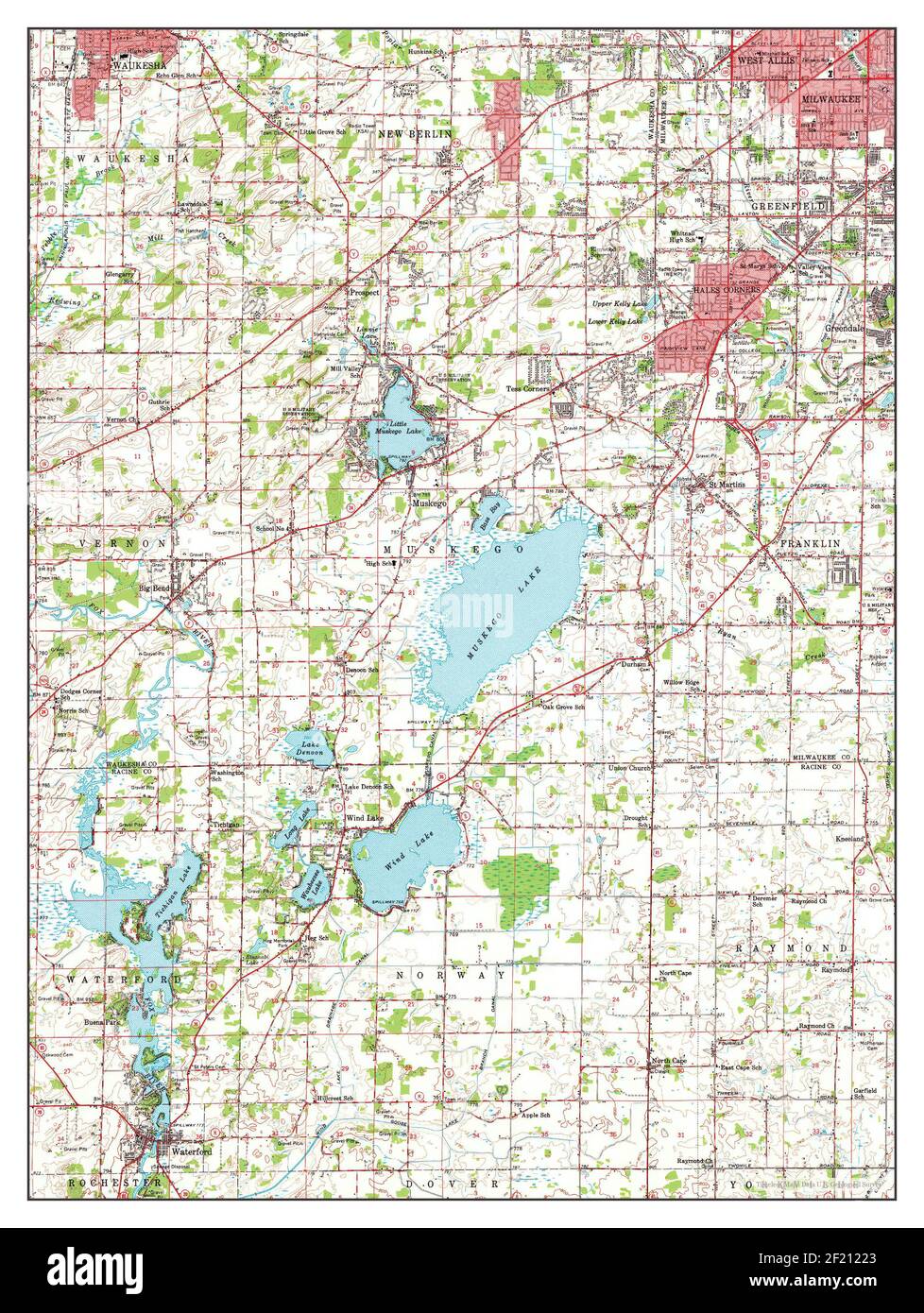 Hales Corners Wi Map Hales Corners, Wisconsin, Map 1959, 1:62500, United States Of America By  Timeless Maps, Data U.s. Geological Survey Stock Photo - Alamy