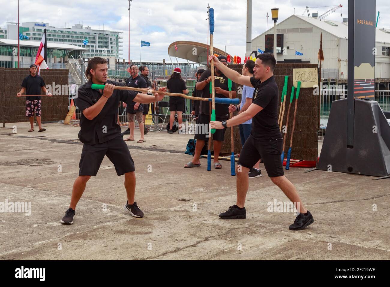 Stick fighting hires stock photography and images Alamy