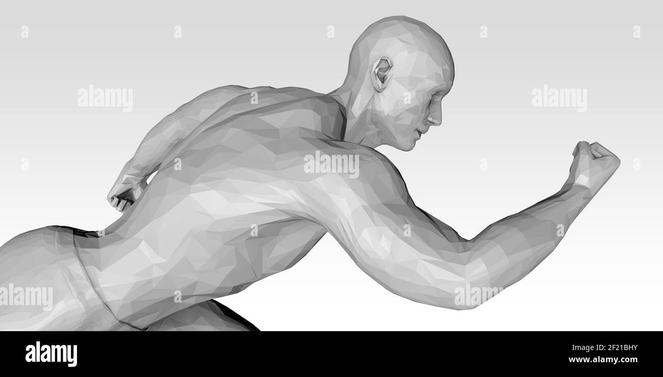 Male bodybuilder athlete Black and White Stock Photos & Images - Alamy