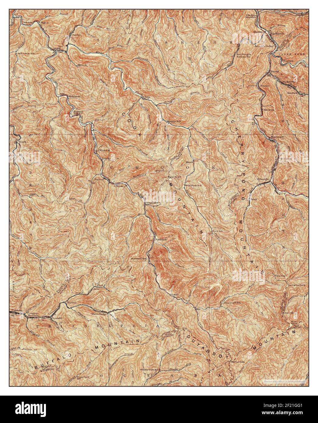 Bald Knob, West Virginia, map 1931, 162500, United States of America