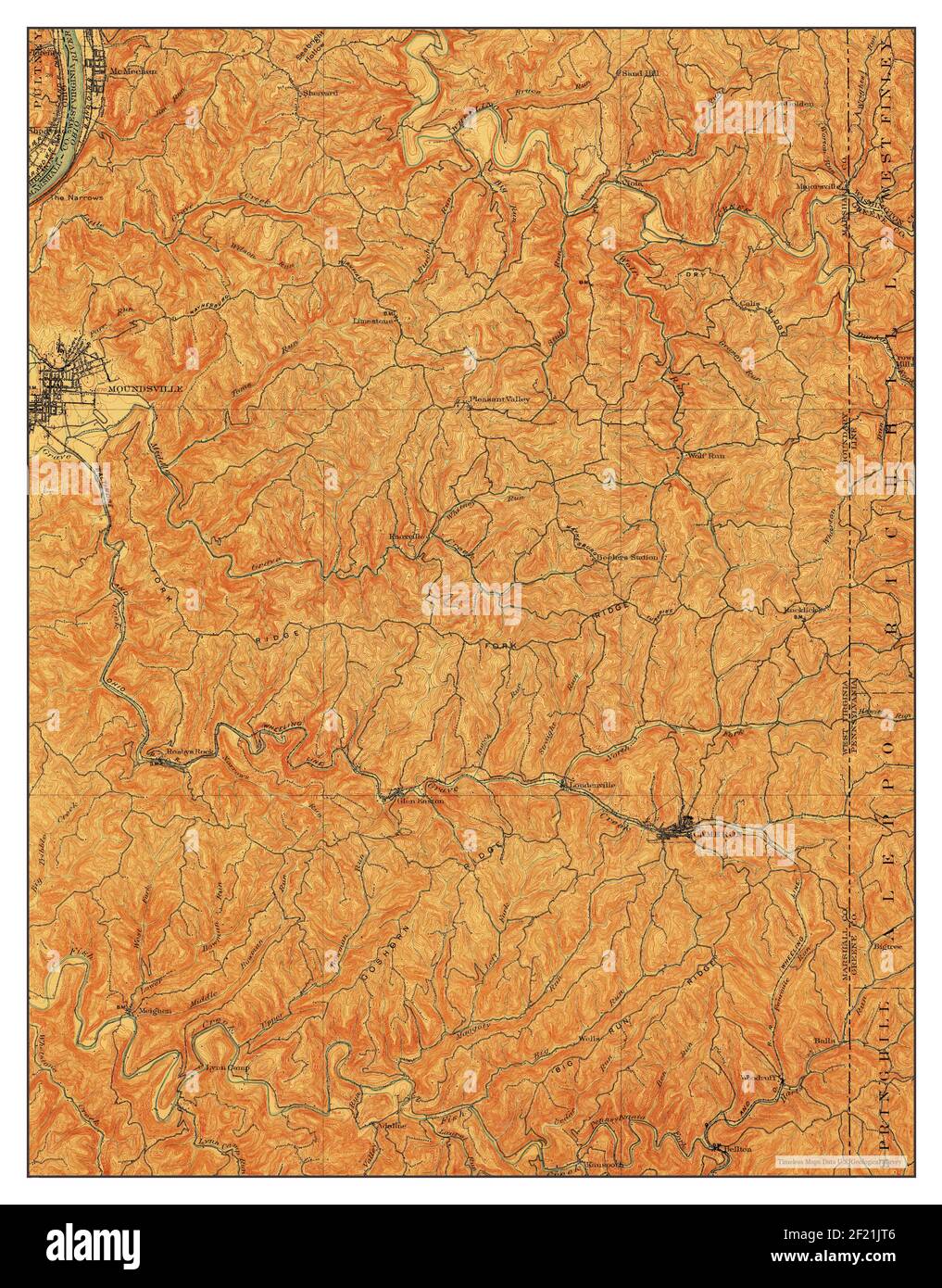 Map of cameron virginia hires stock photography and images Alamy