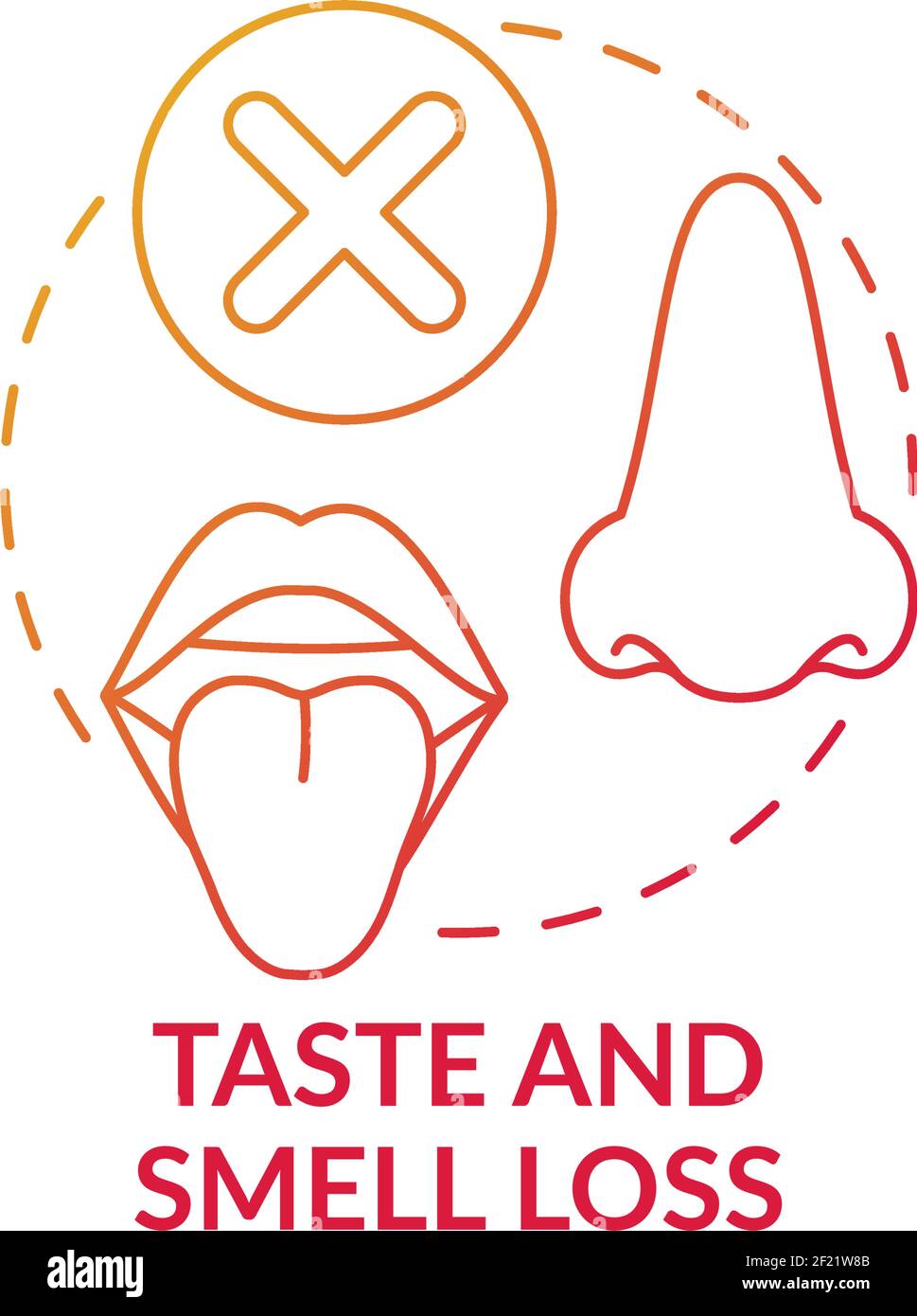 Loss of taste and smell hi res stock photography and images alamy