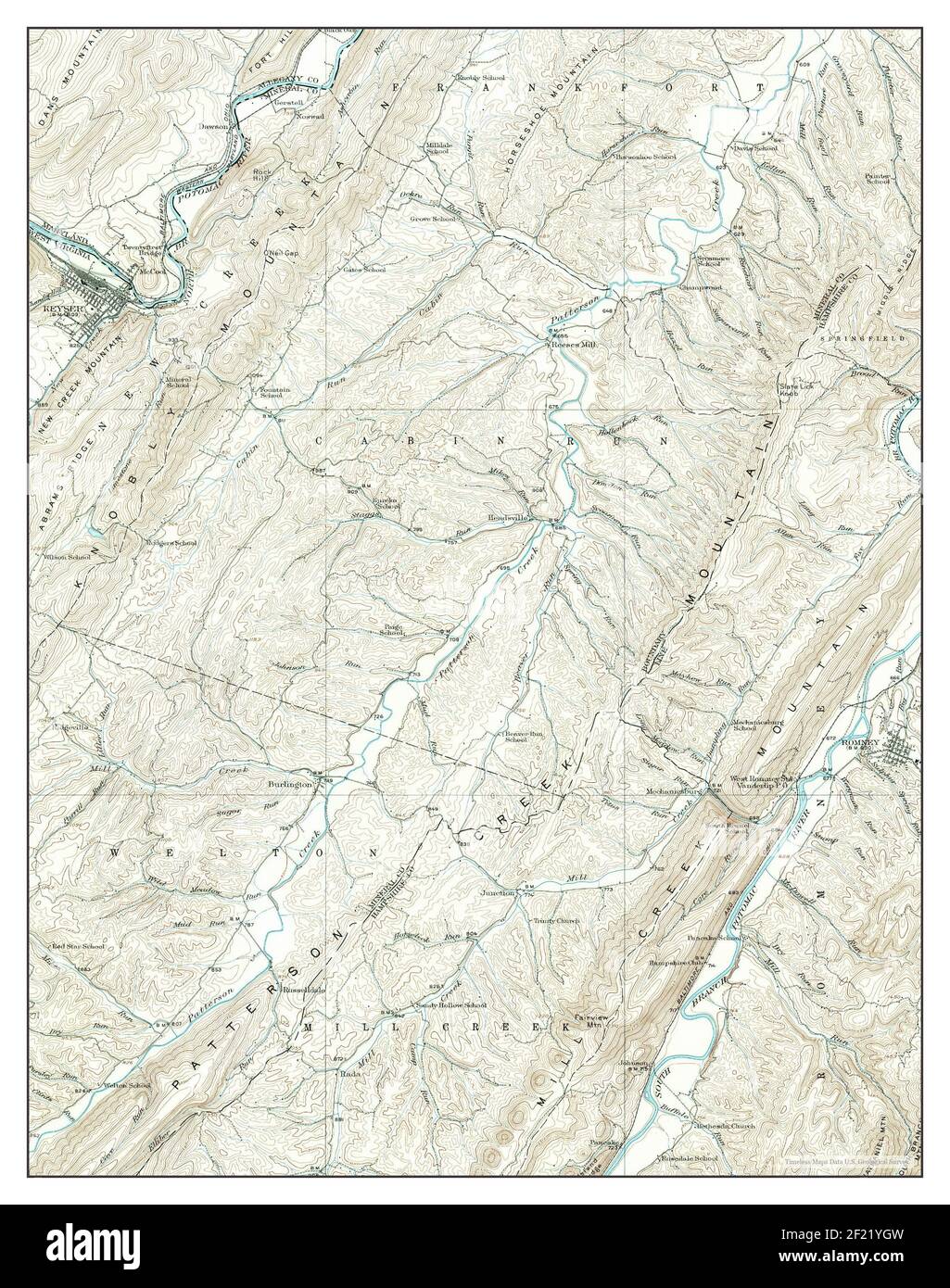 Map of virginia 1920 hires stock photography and images Alamy