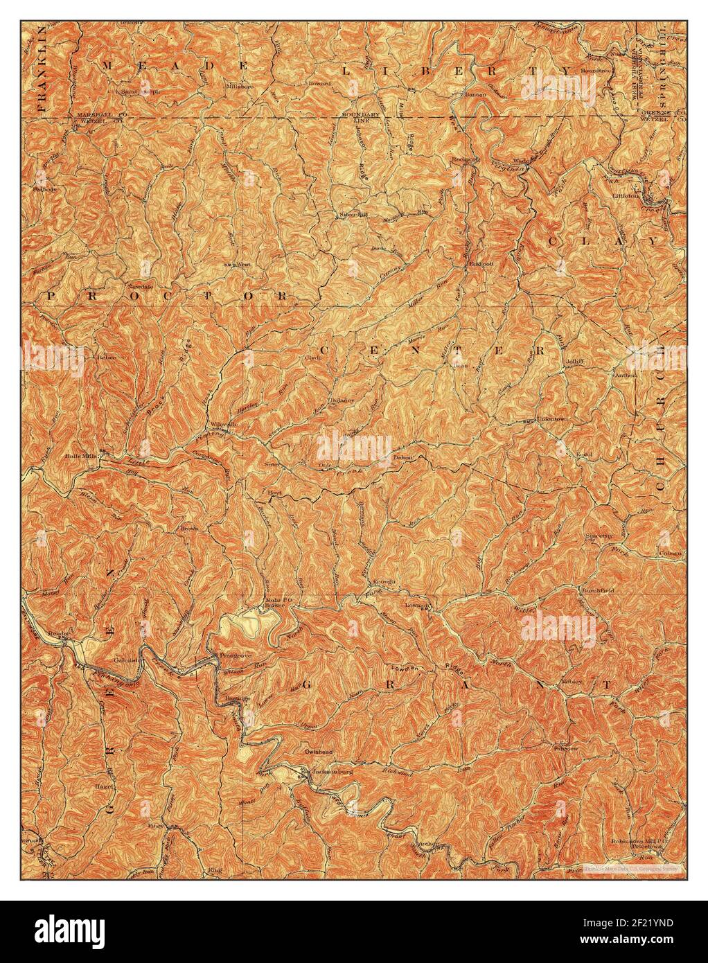 Littleton, West Virginia, map 1905, 162500, United States of America