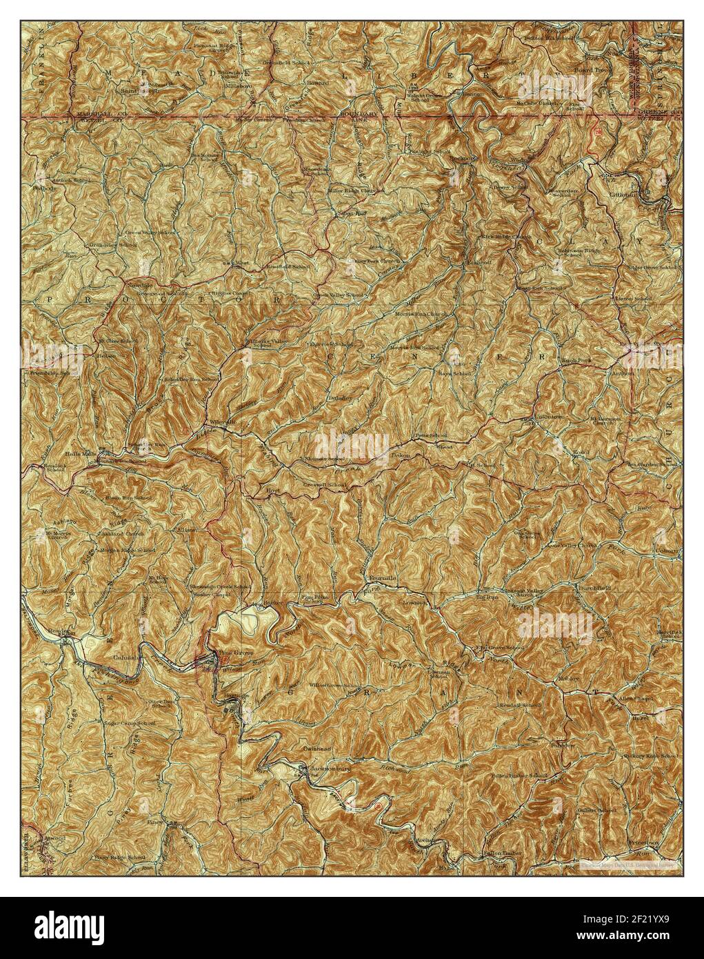 Littleton, West Virginia, map 1926, 162500, United States of America