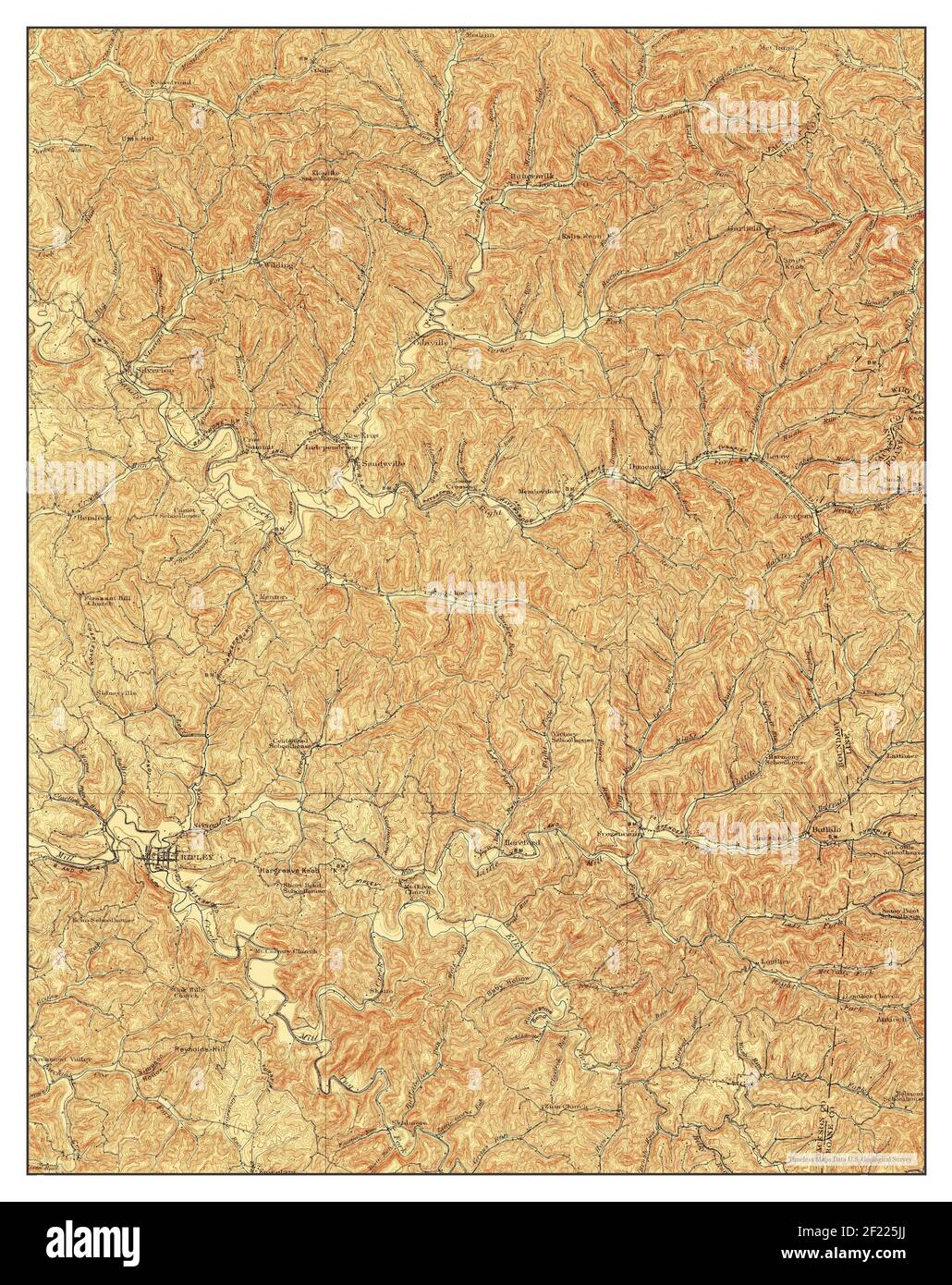 Map of ripley virginia hires stock photography and images Alamy