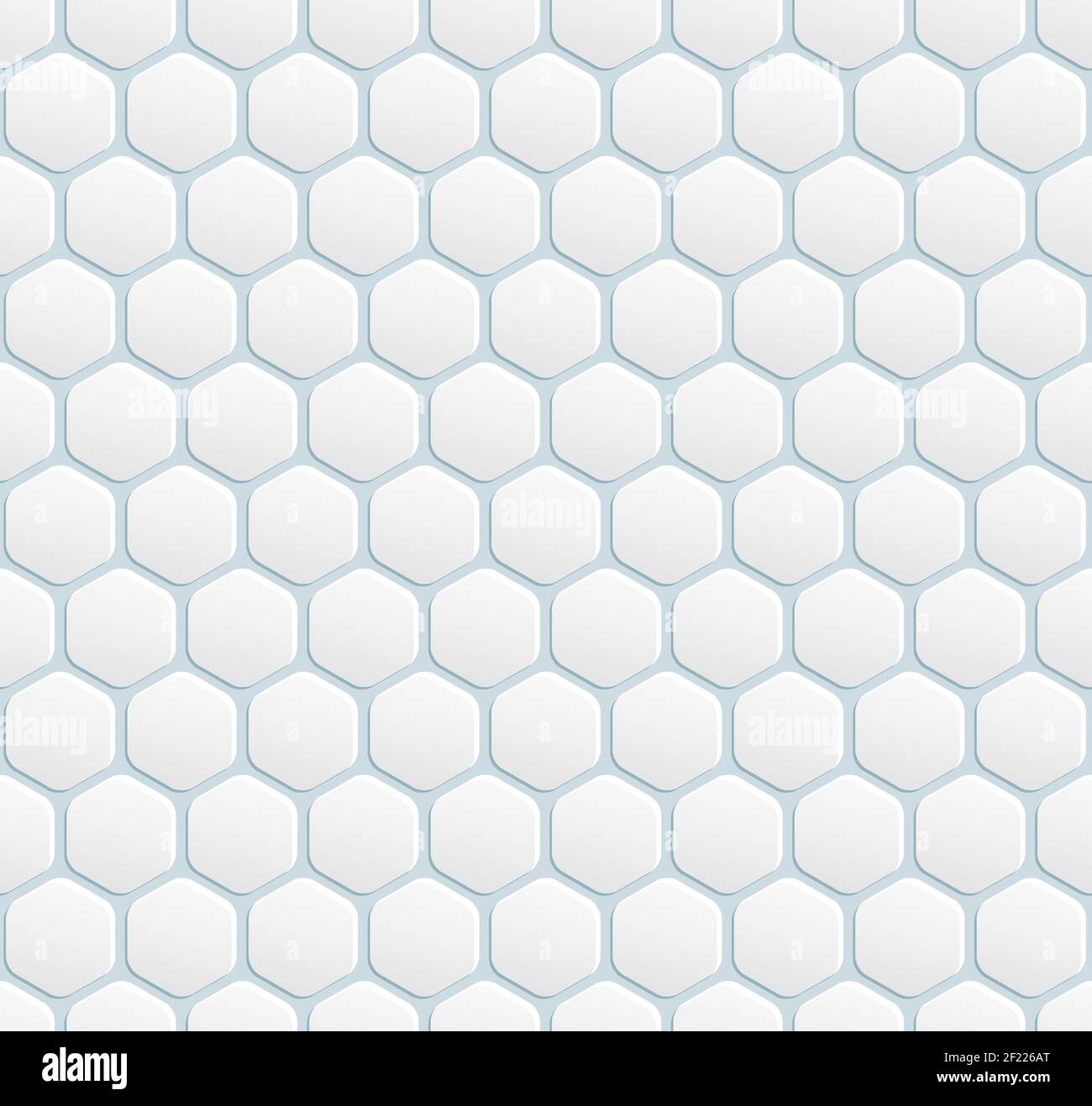 vector seamless modern white background with hexagon Stock Vector Image ...