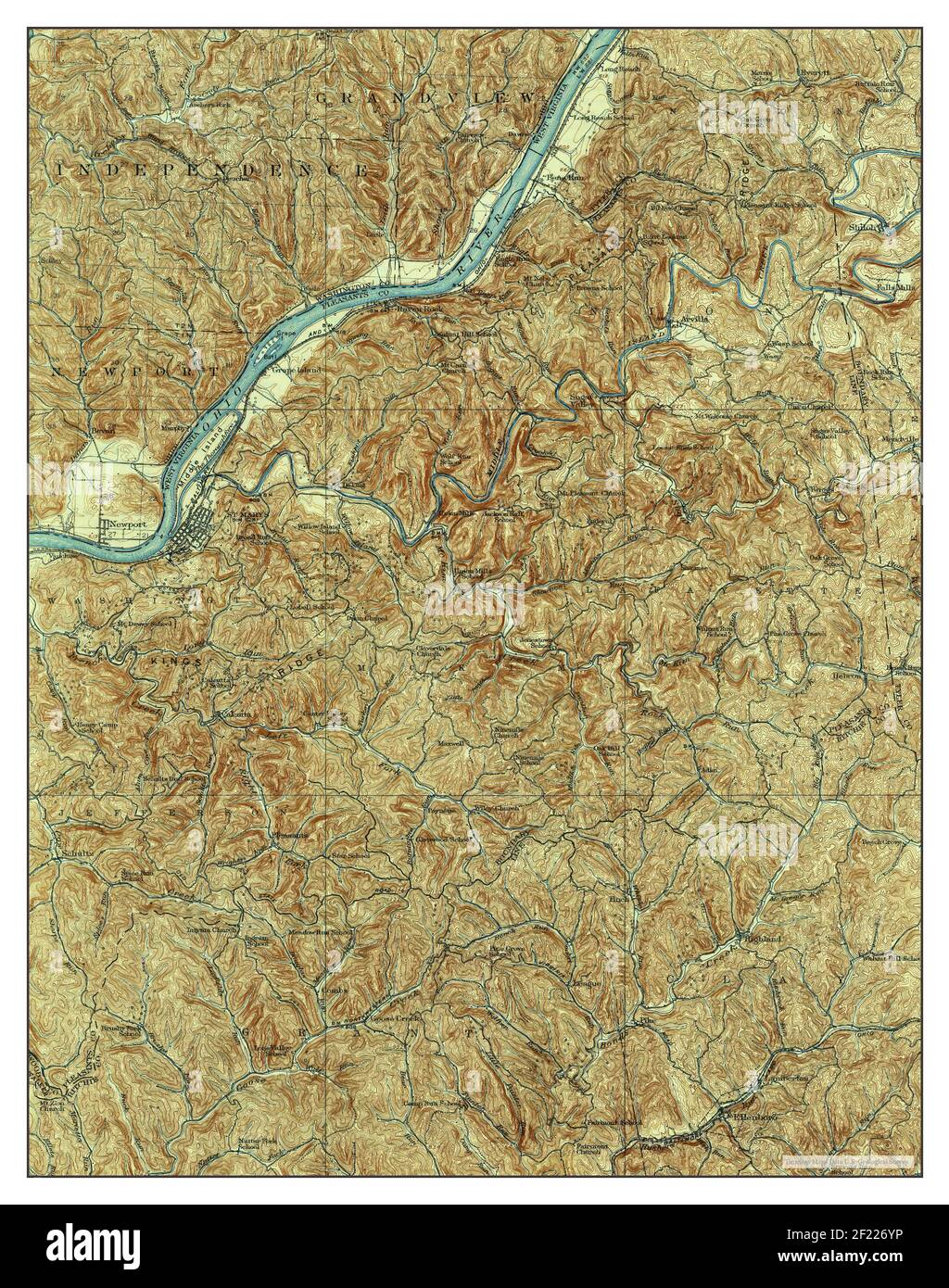 Map of st marys virginia Cut Out Stock Images & Pictures Alamy