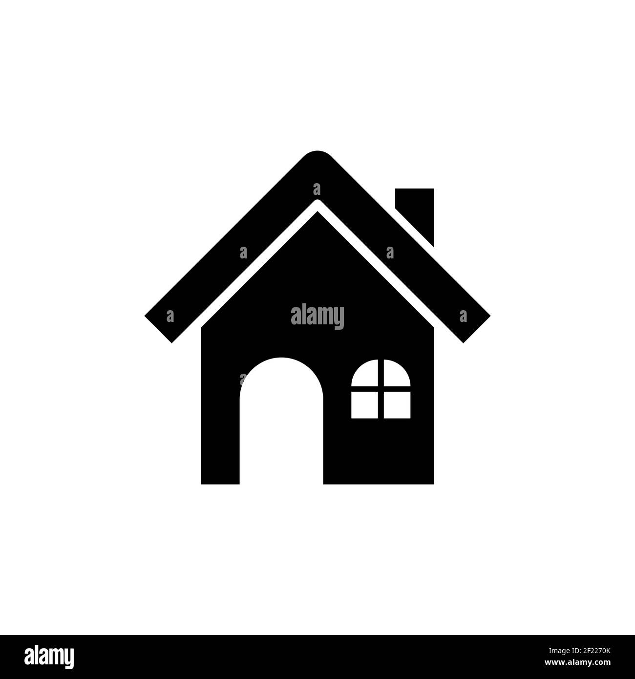 Home Icon Logo Vector design illustration. Simple House logo icon ...