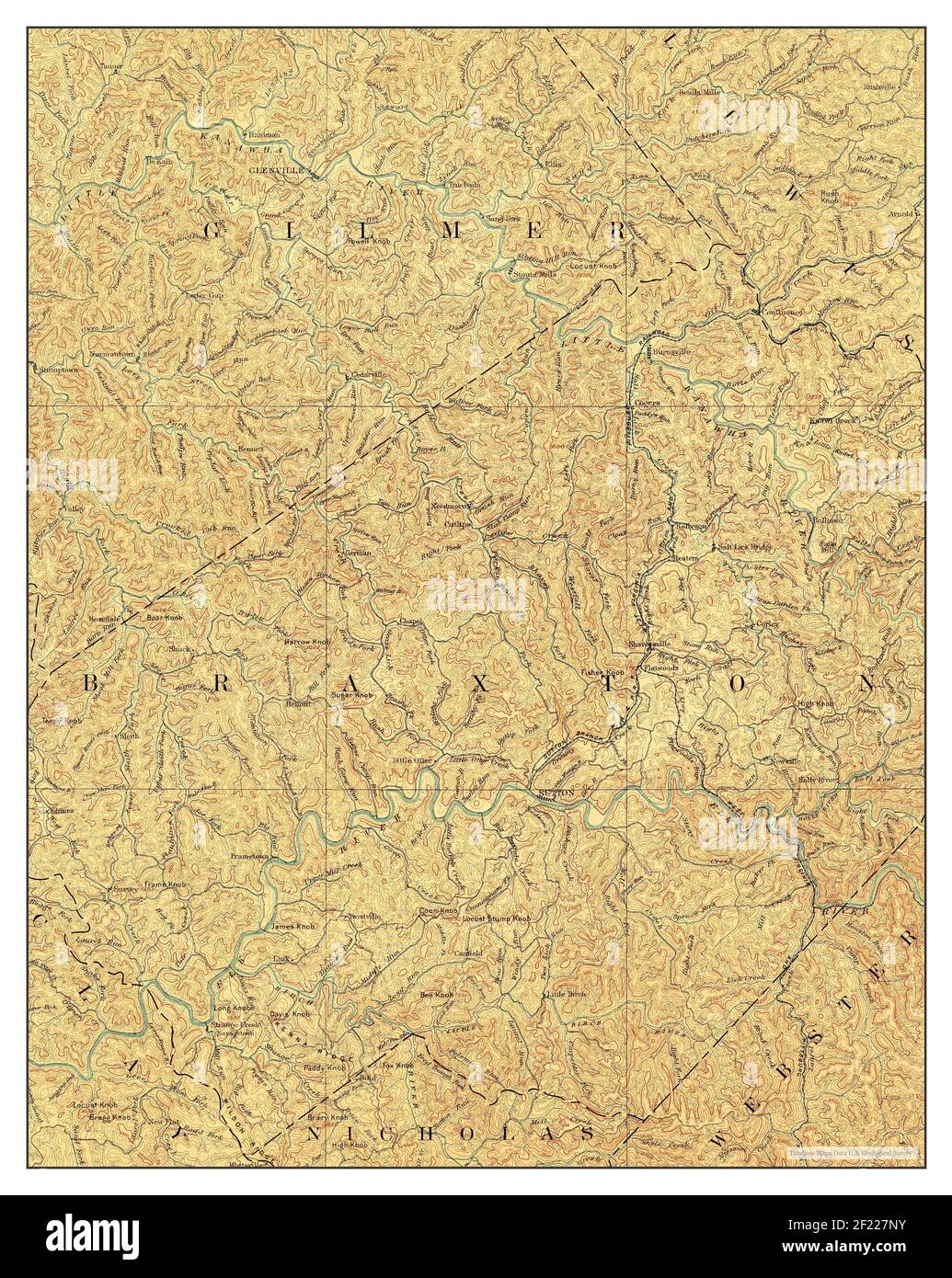 Sutton virginia map hires stock photography and images Alamy