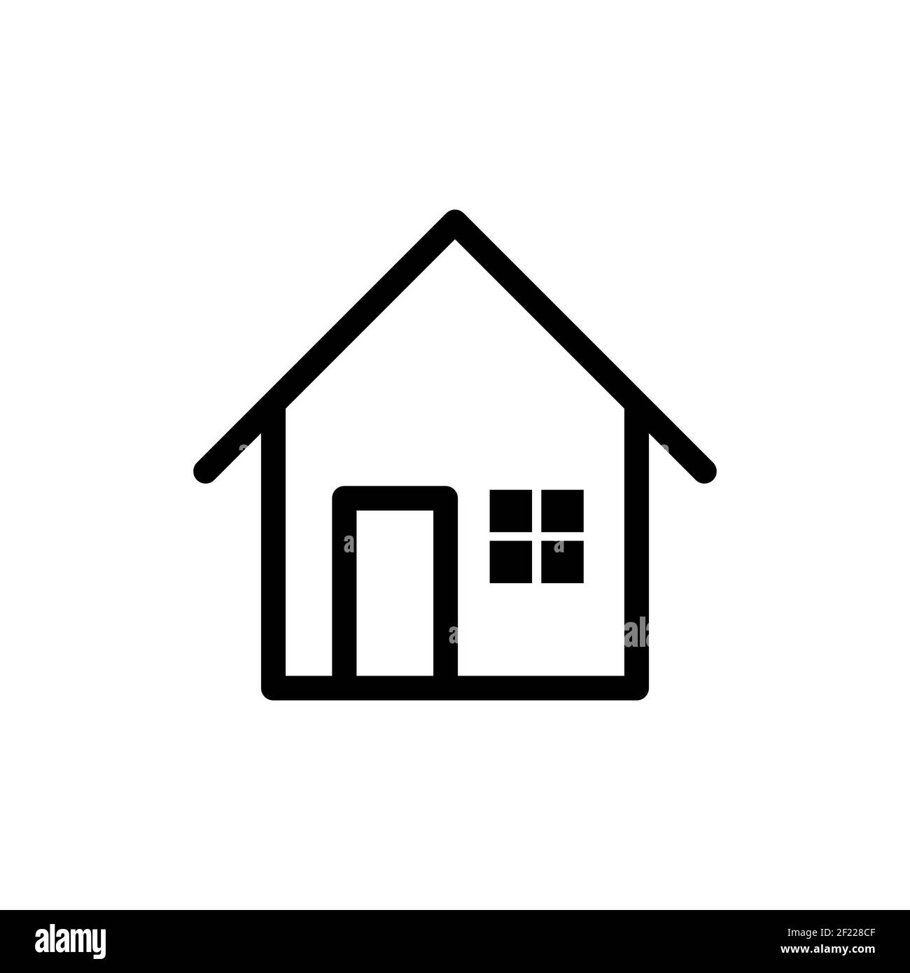 simple house logo