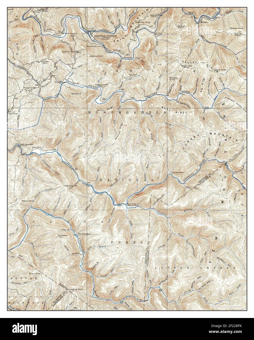 Webster Springs Wv Map Webster Springs High Resolution Stock Photography And Images - Alamy