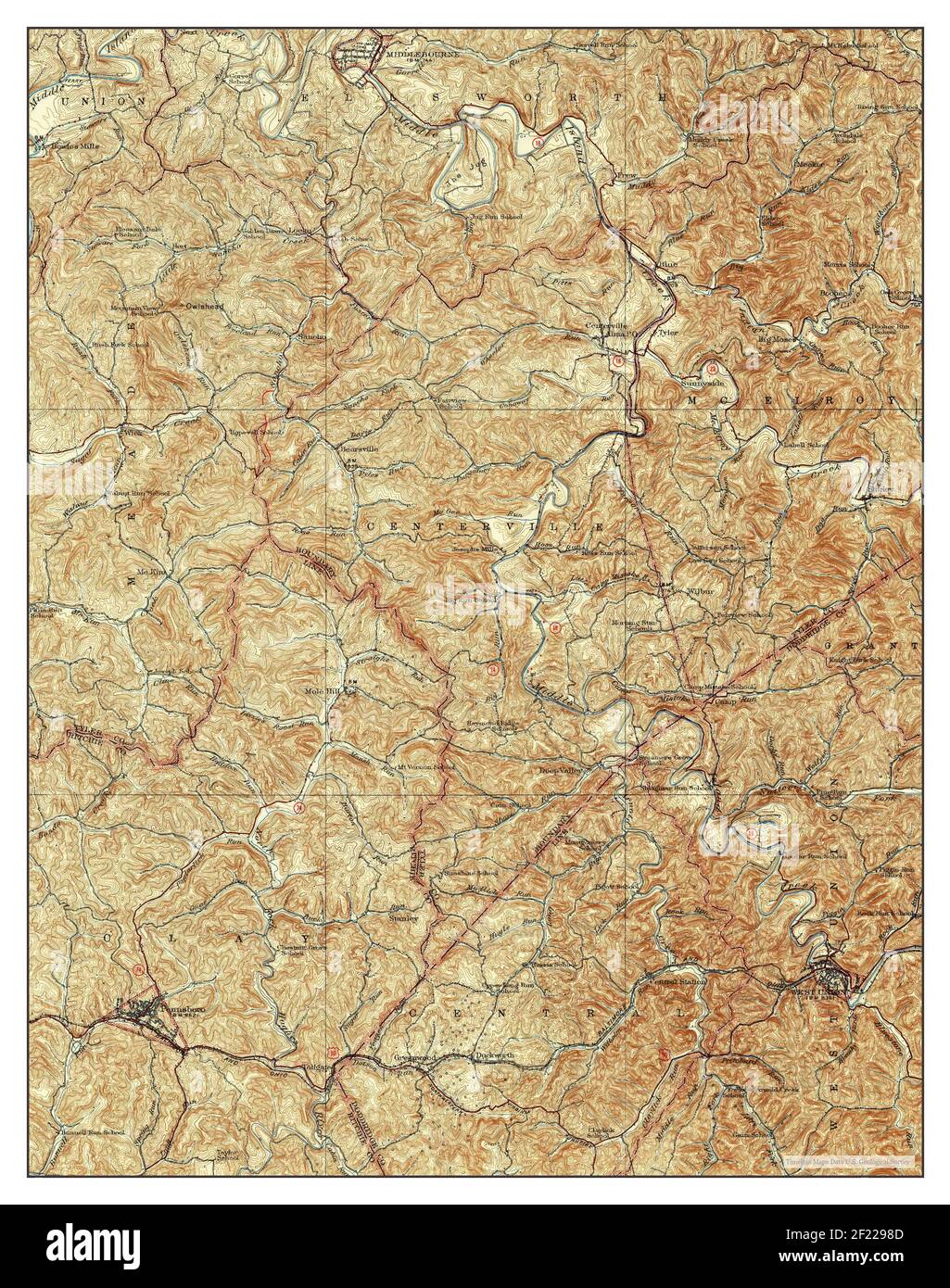 Union West Virginia Map West Union, West Virginia, Map 1926, 1:62500, United States Of America By  Timeless Maps, Data U.s. Geological Survey Stock Photo - Alamy