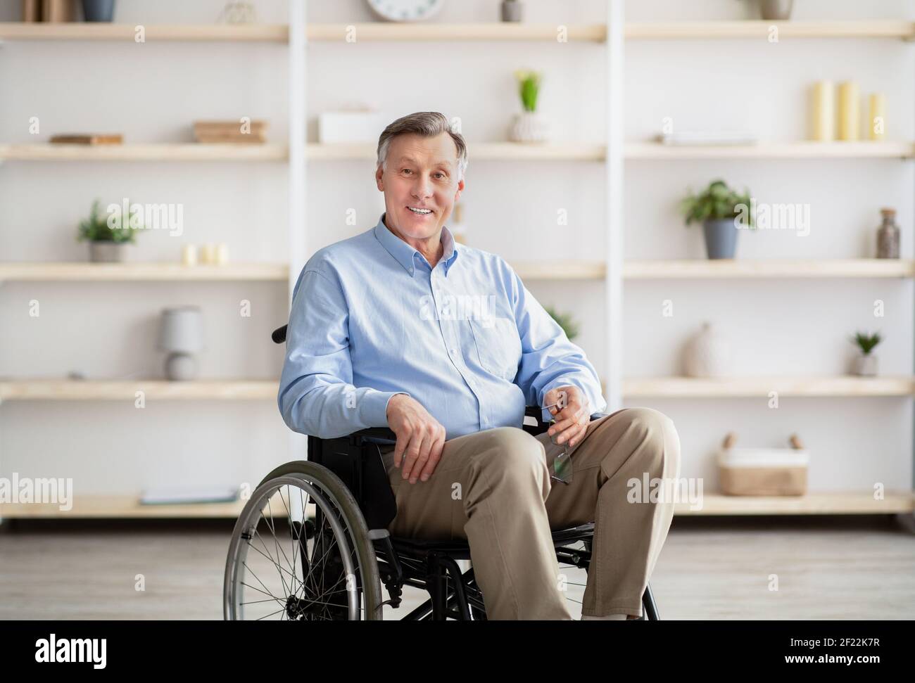 Old Person Wheelchair Positive High Resolution Stock Photography and ...