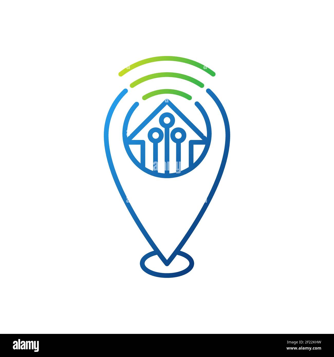 Smart Home Icon Logo Vector design illustration. Smart home logo icon ...