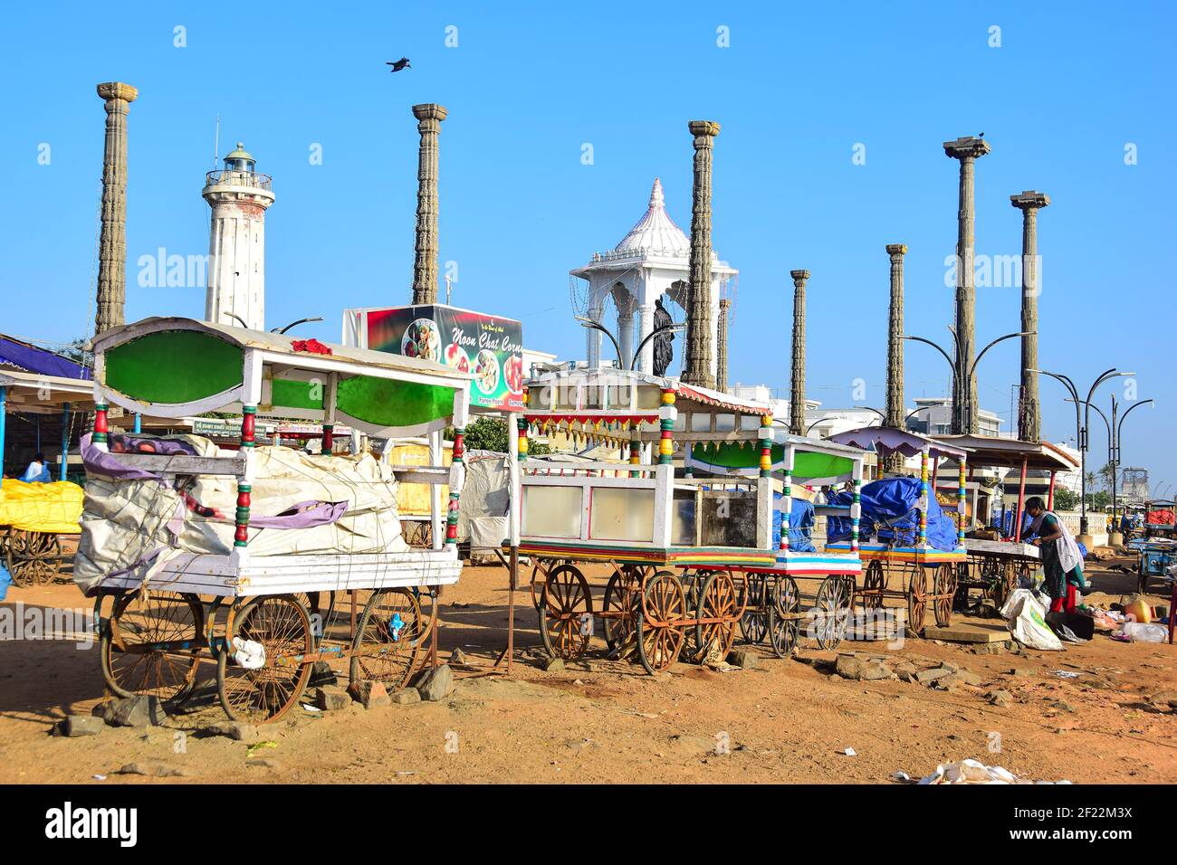 Puducherry, Pondicherry, Tamil Nadu, India Stock Photo - Alamy