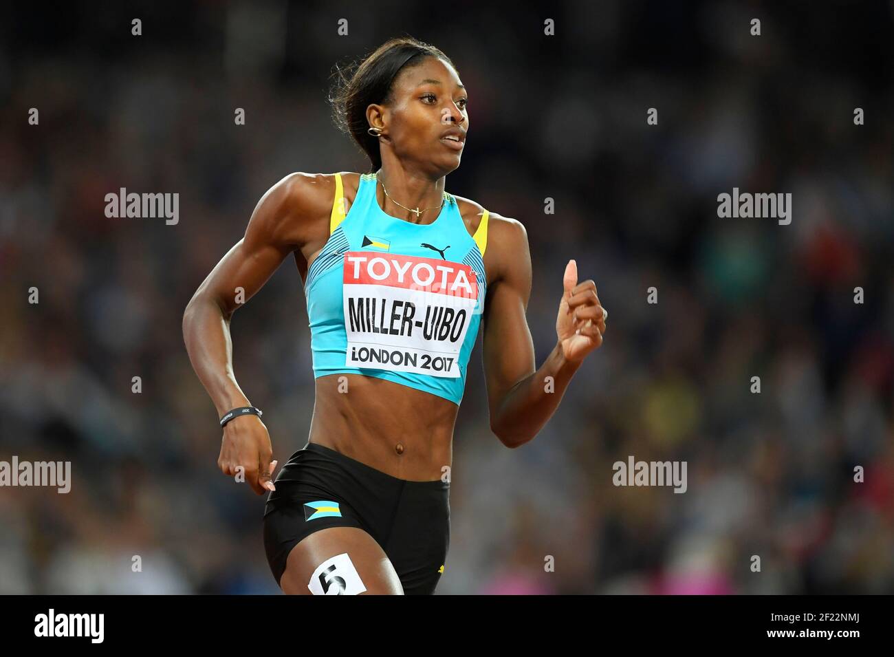 Shaunae miller uibo londres 2017 hi-res stock photography and images ...