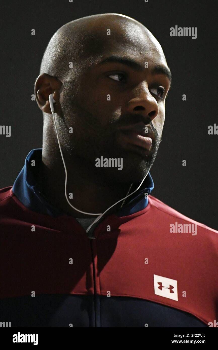 Teddy Riner (Fra) during the warm up of the Suzuki World Judo Championships 2017, in Budapest, Hungary, Day 6 on September 2, 2017 - Photo Philippe Millereau / KMSP / DPPI Stock Photo