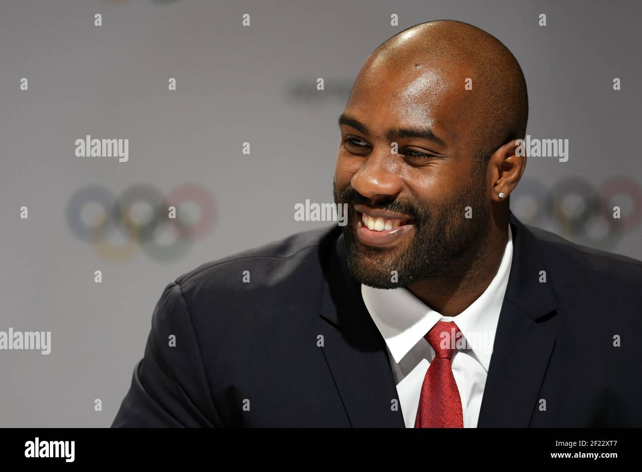 Teddy Riner during the Olympic and Paralympic Games 2024 host city