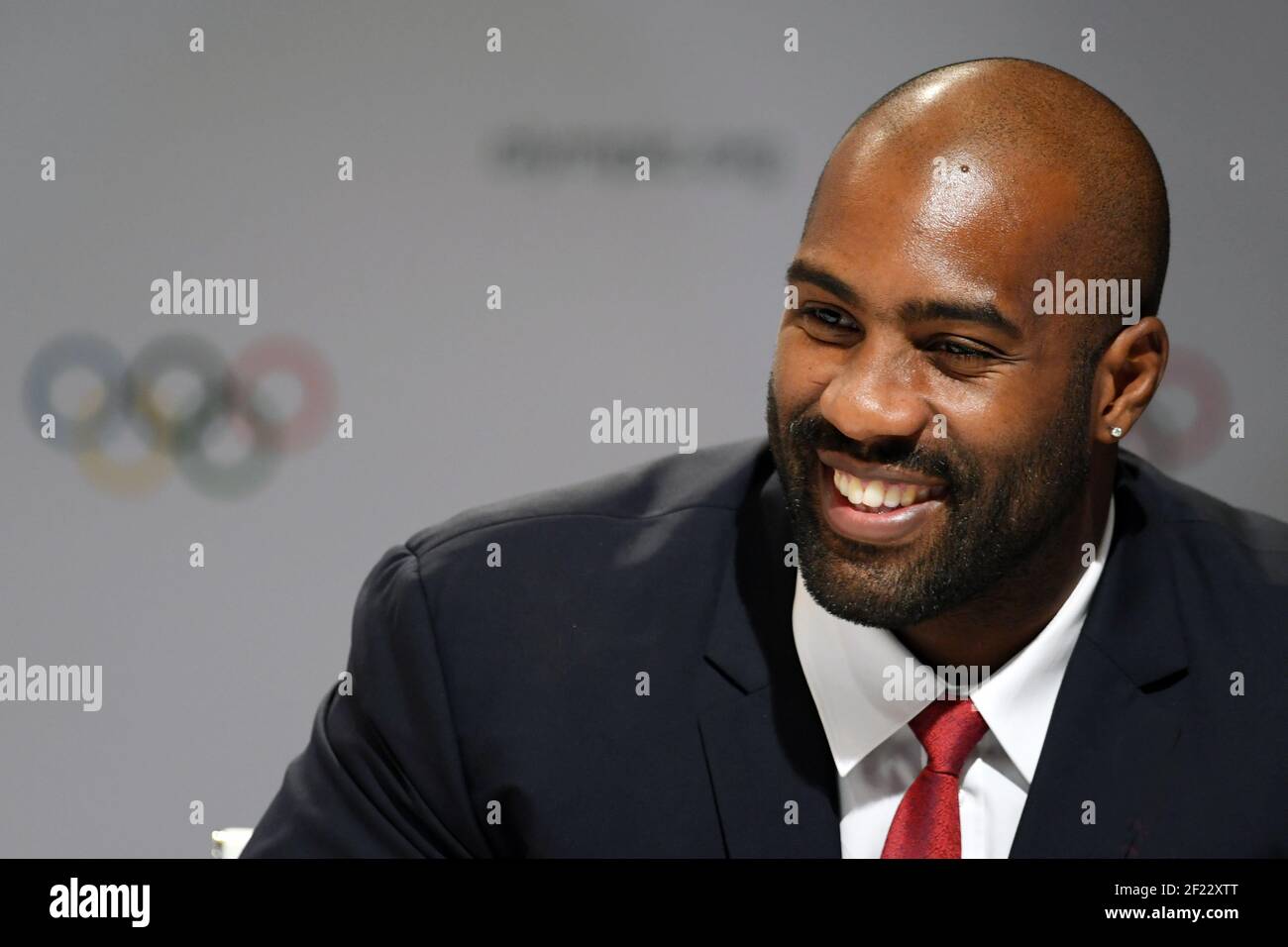 Teddy Riner during the Olympic and Paralympic Games 2024 host city