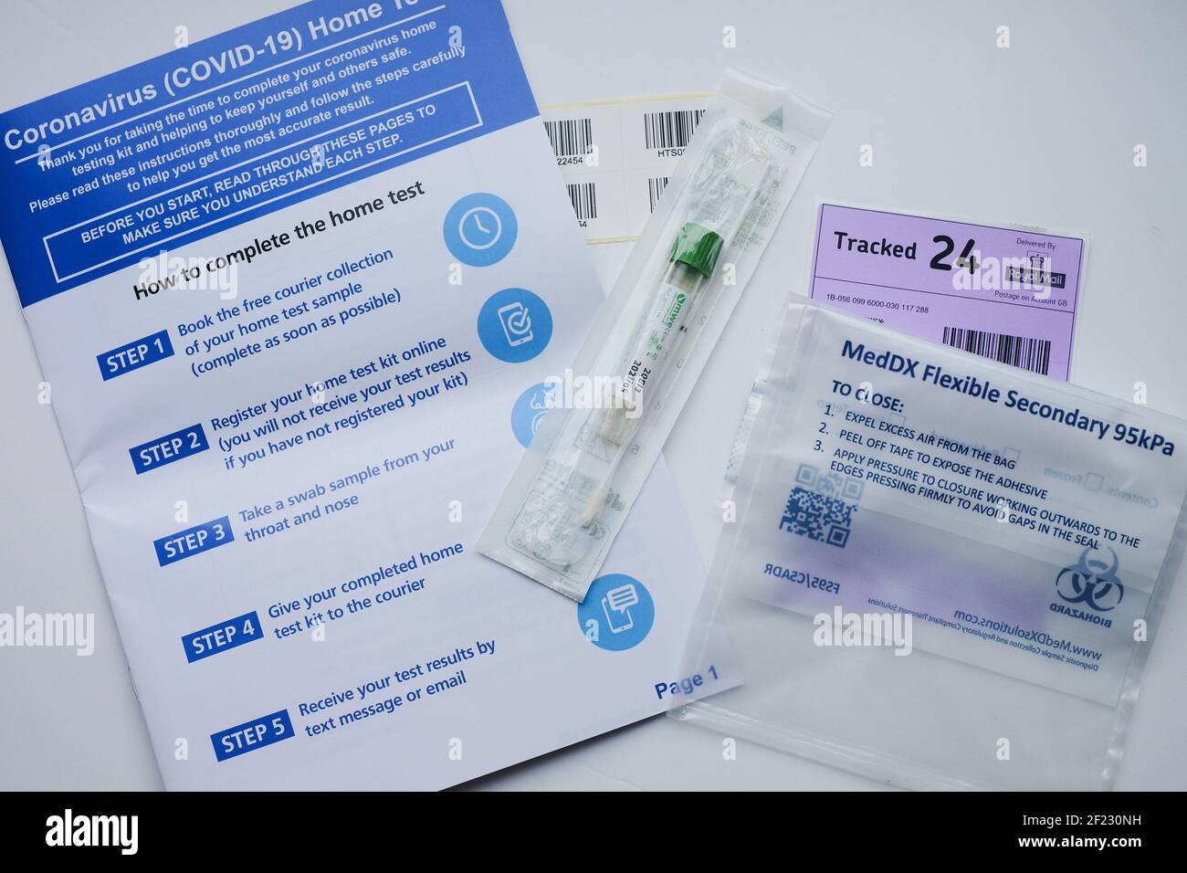 Home testing kit results hires stock photography and images Alamy