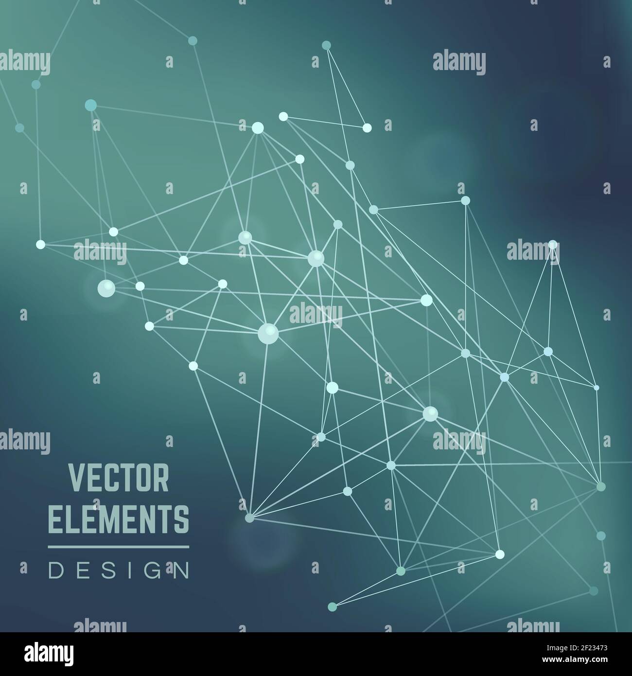 Molecule structure. Connection chemistry, science and research