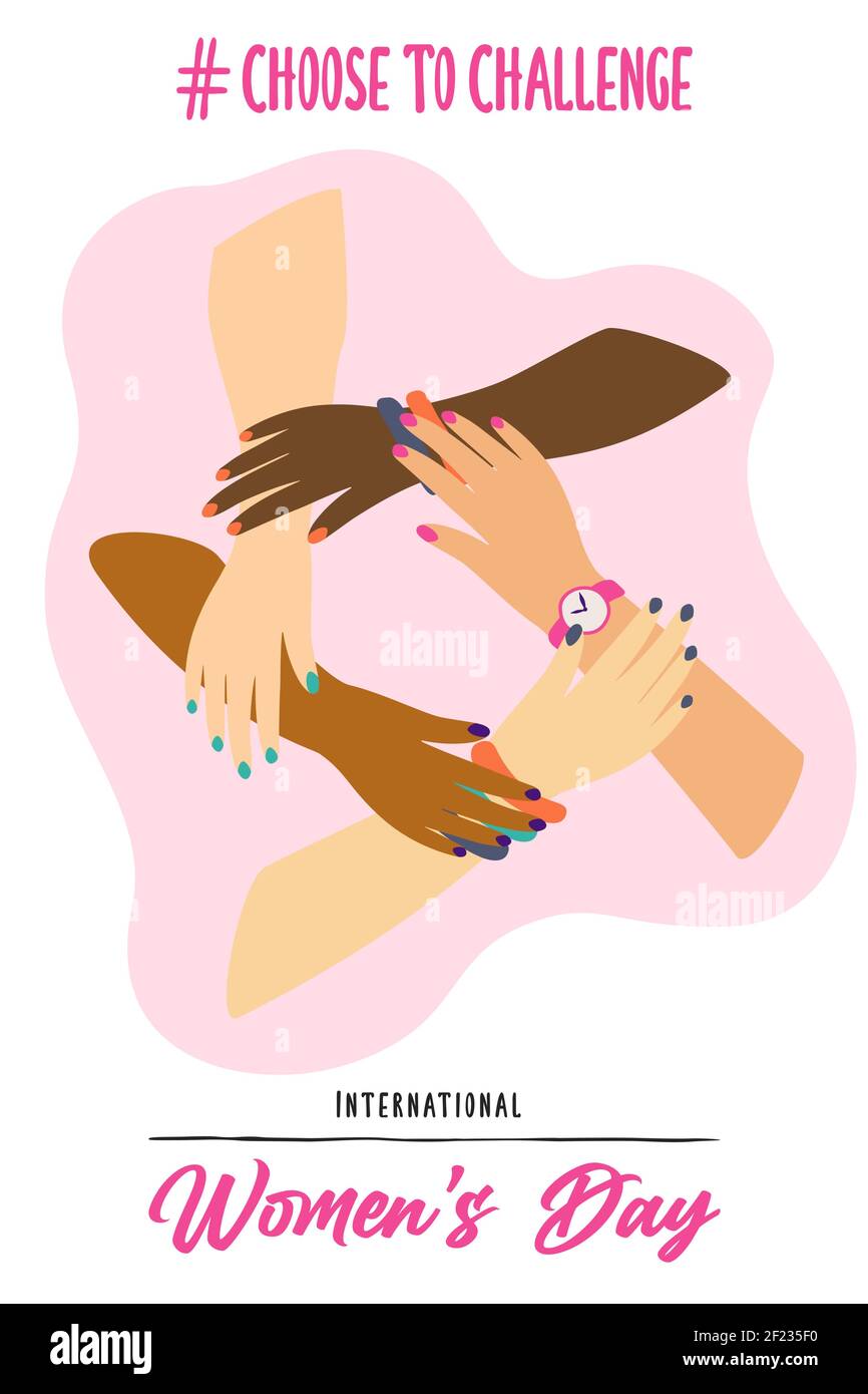 Women holding hands international Stock Vector Images - Alamy