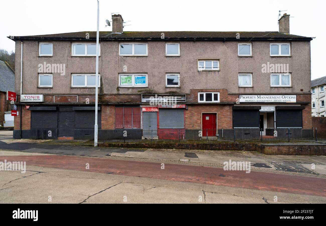 Clune park in port glasgow, inverclyde hires stock photography and