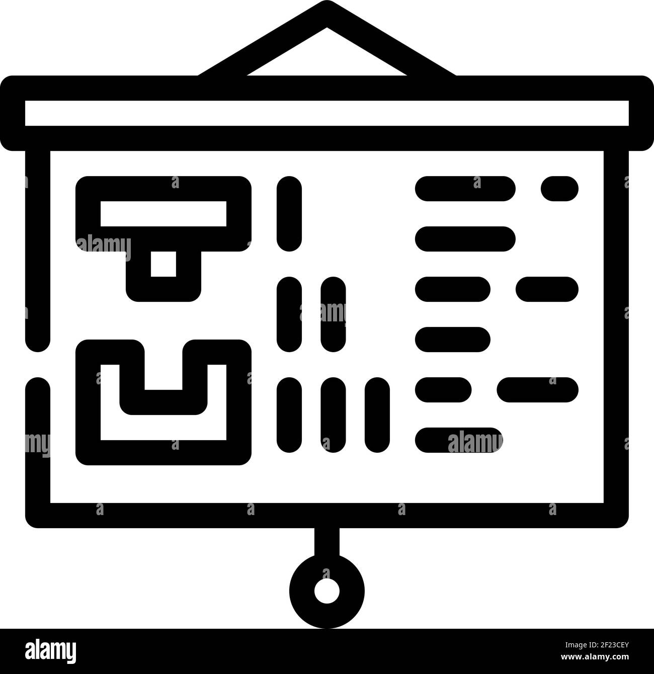 Cutting courses line icon hi-res stock photography and images - Alamy