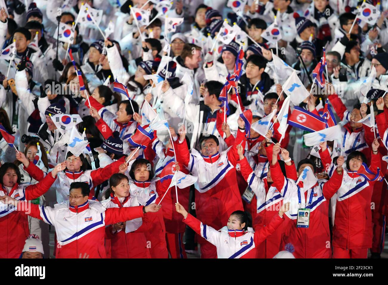 North and south korea olympics hi-res stock photography and images - Alamy