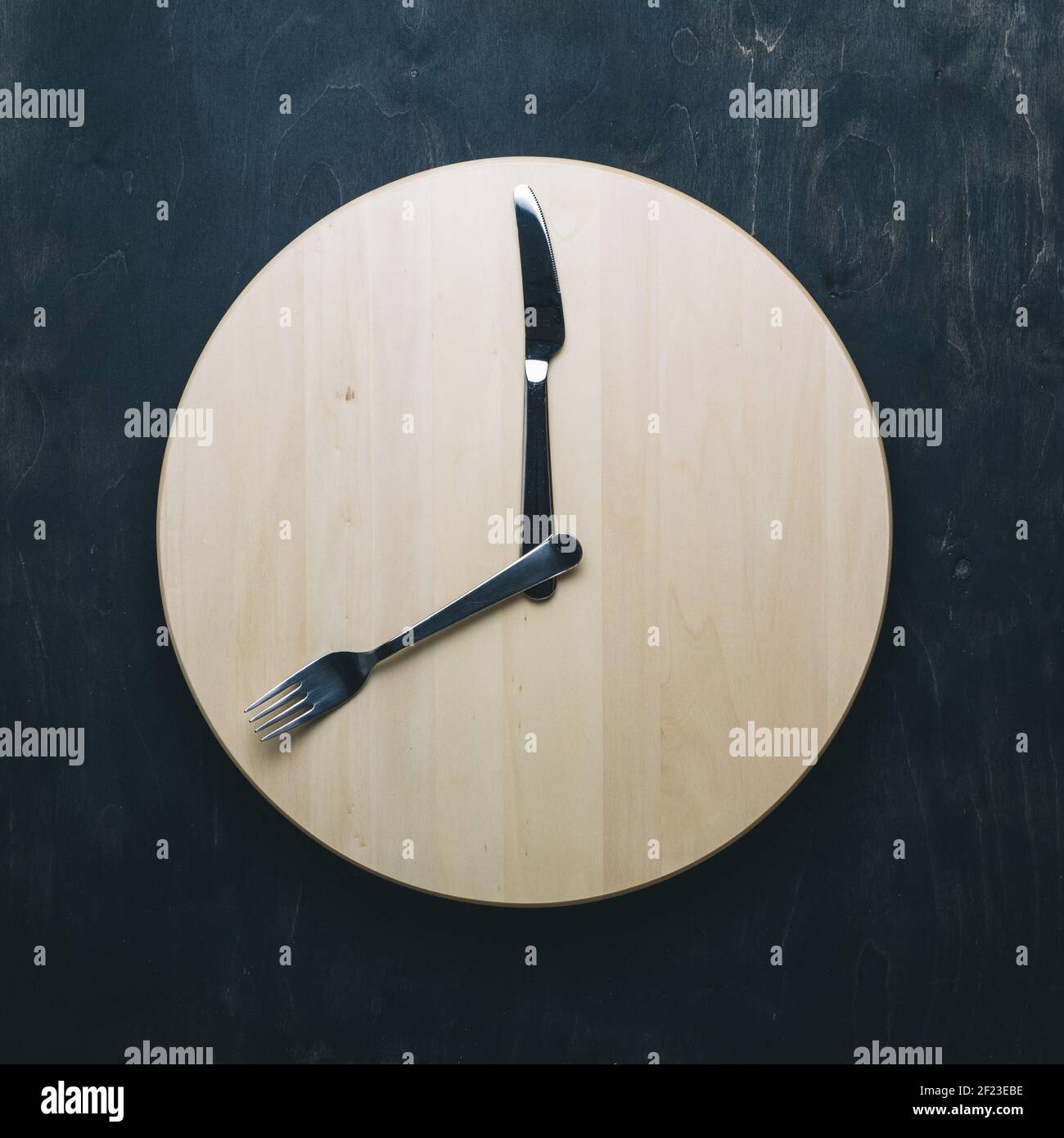 Intermittent fasting and skip breakfast concept Stock Photo