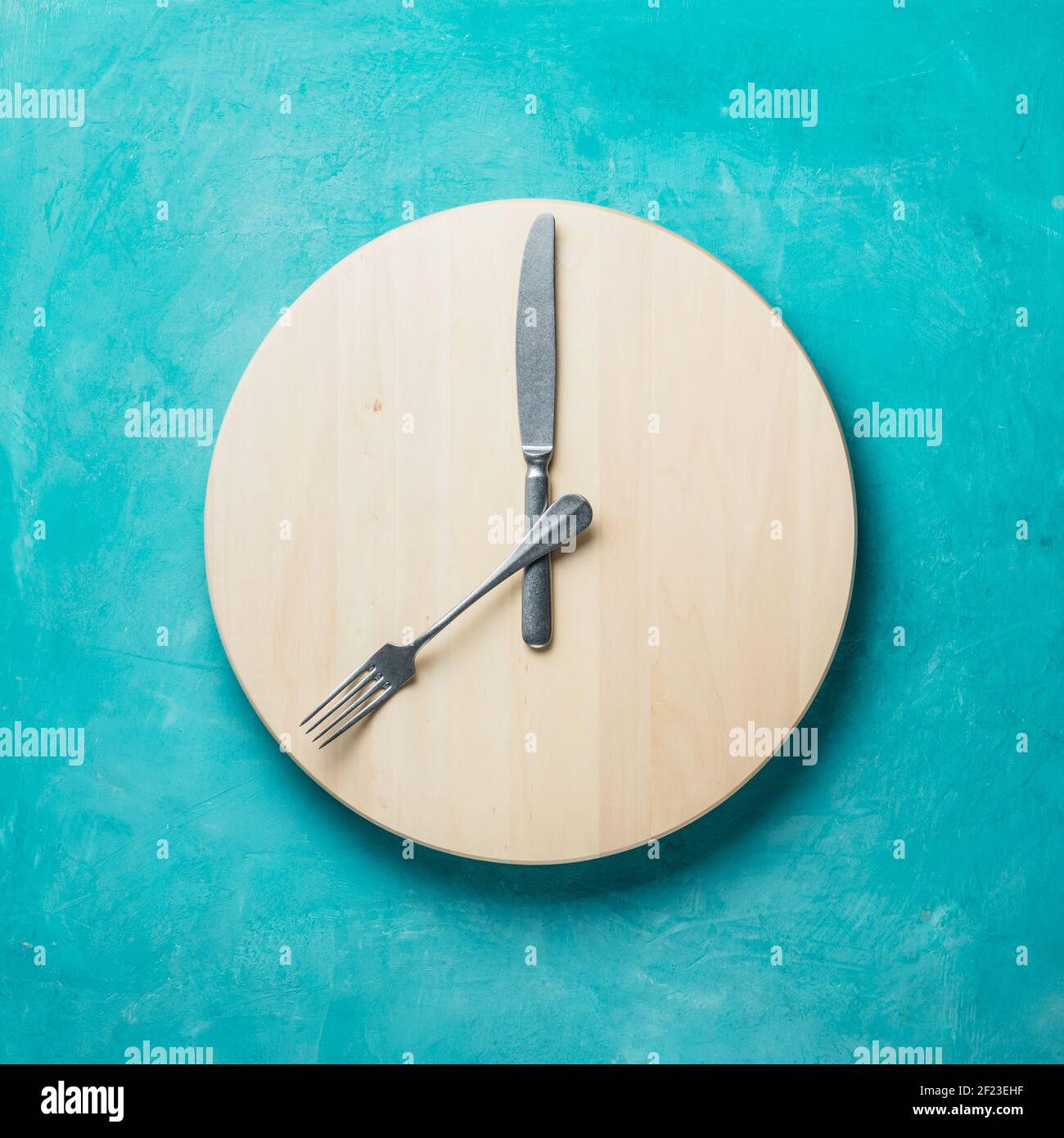 Intermittent fasting and skip breakfast concept Stock Photo