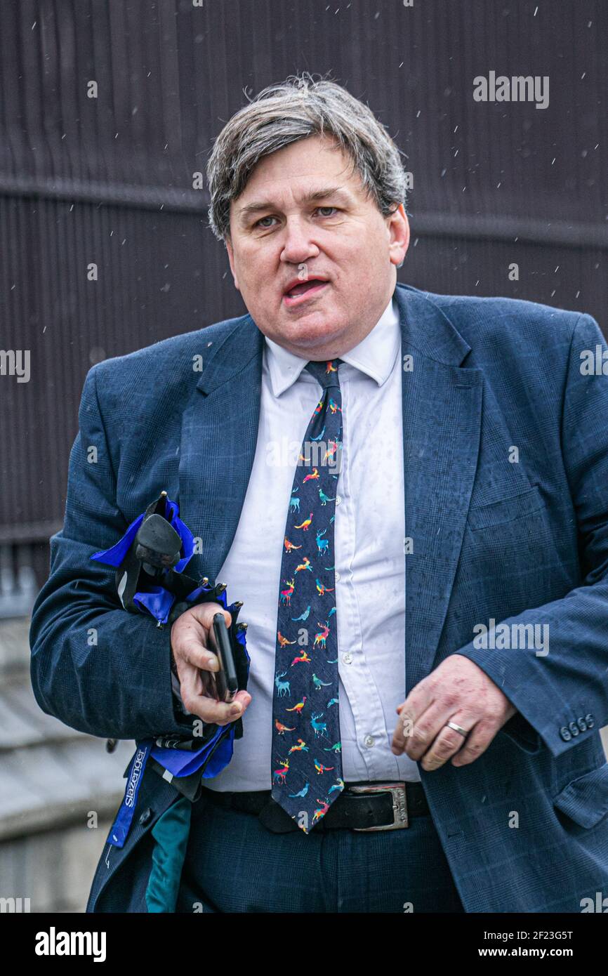 WESTMINSTER LONDON UK 10 March 2021 Kit Malthouse Minister Of State For Housing And Planning