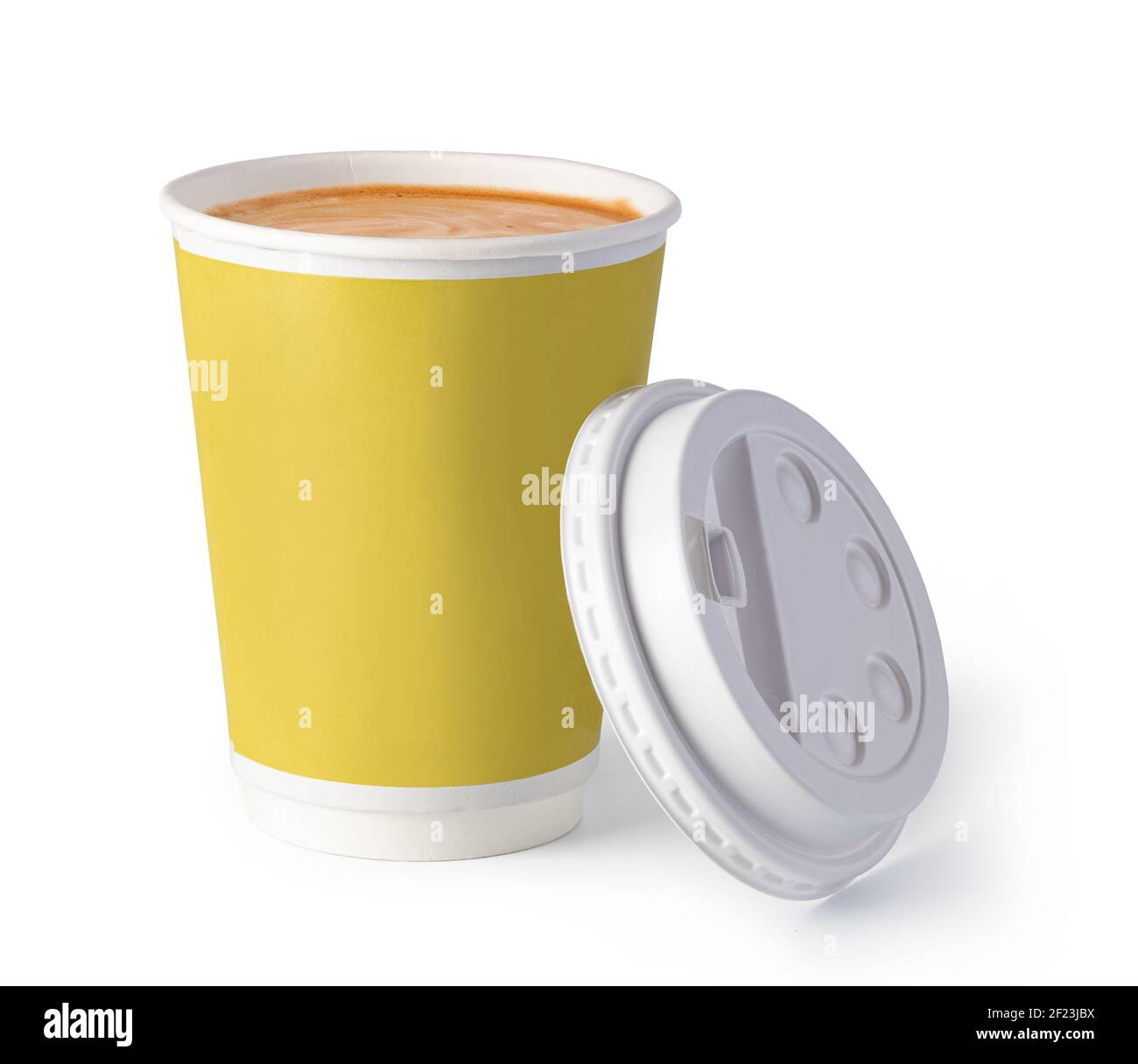 A paper coffee cup isolated on transparent background 1482421