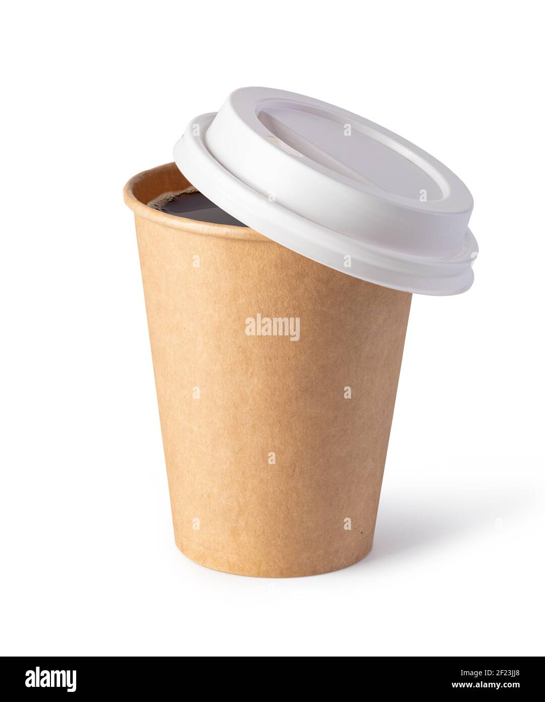 Paper cup of coffee Stock Photo