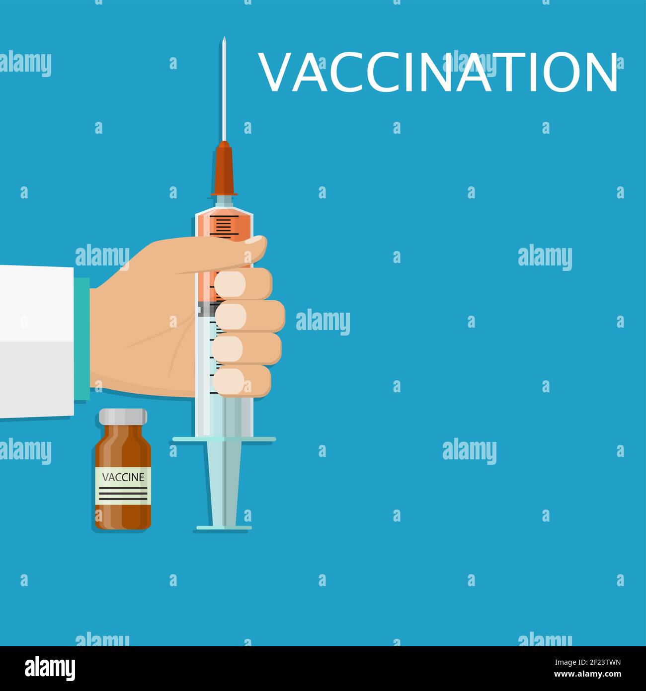 Doctor syringe Stock Vector Images - Alamy