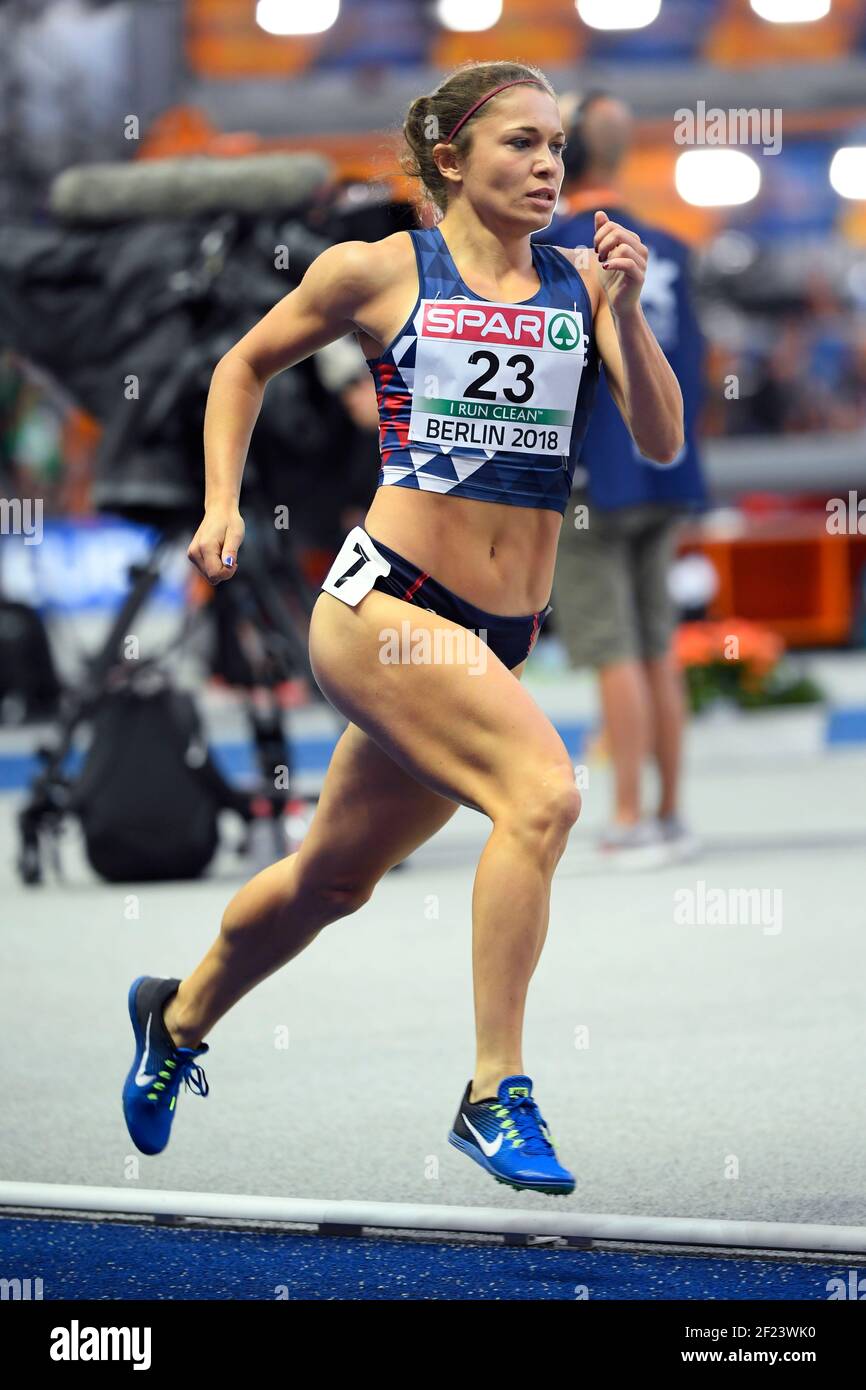 Diane Marie-Hardy (FRA) competes in Heptathlon during the European Championships 2018, at Olympic Stadium in Berlin, Germany, Day 4, on August 10, 2018 - Photo Photo Julien Crosnier / KMSP / DPPI Stock Photo