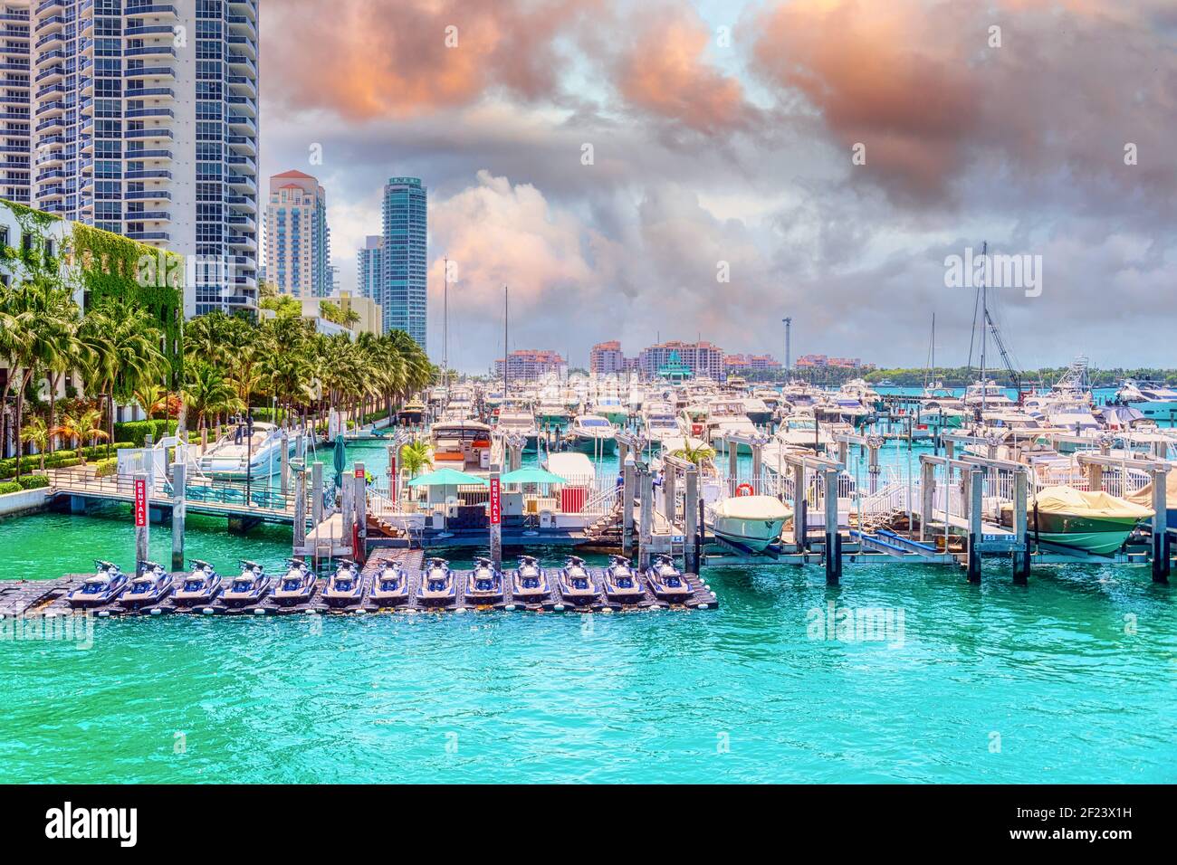Miami, Florida, USA Stock Photo Alamy