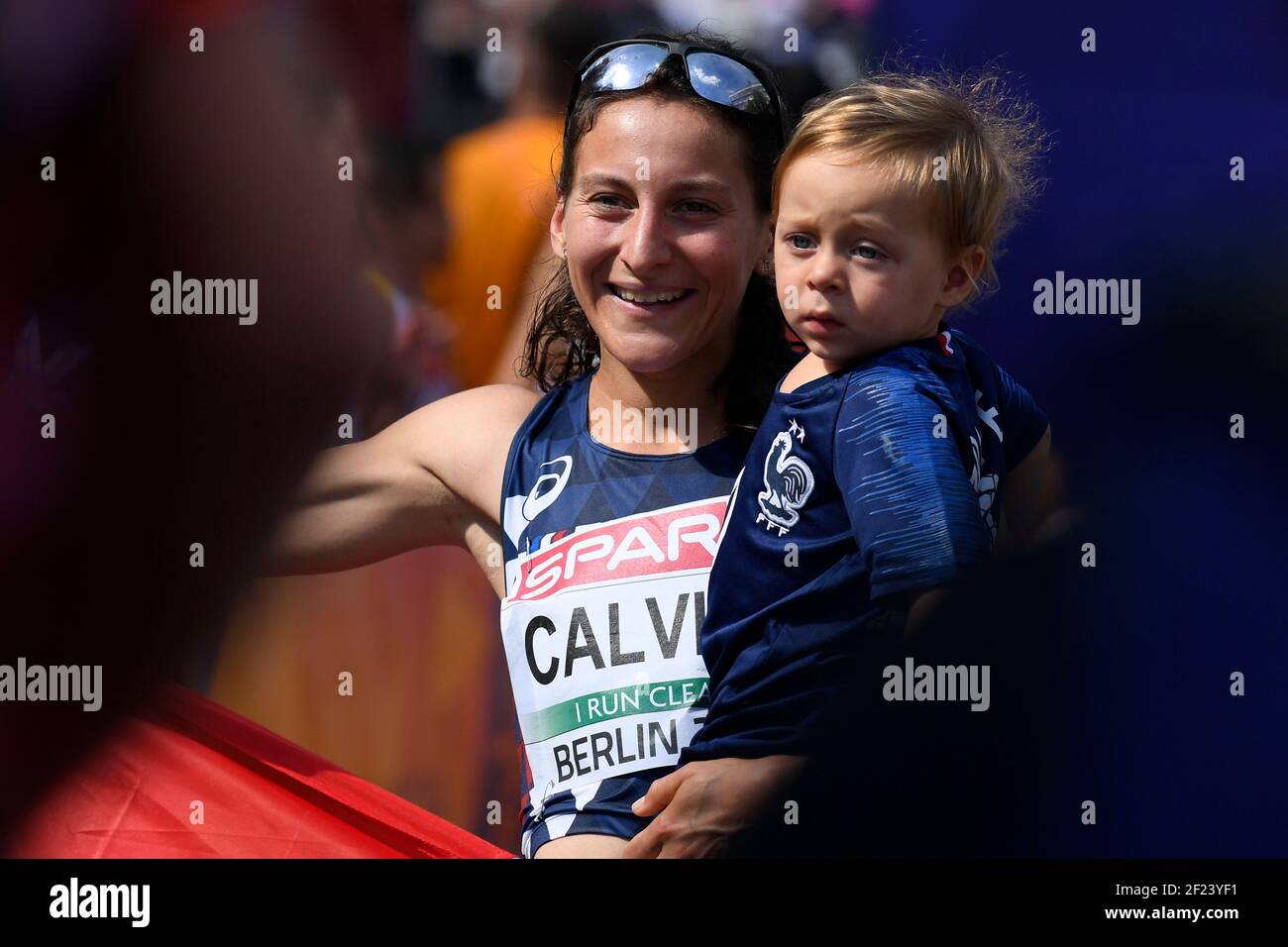 Clemence Calvin Fra Win The Silver Medal In Marathon Women During The European Championships 5086