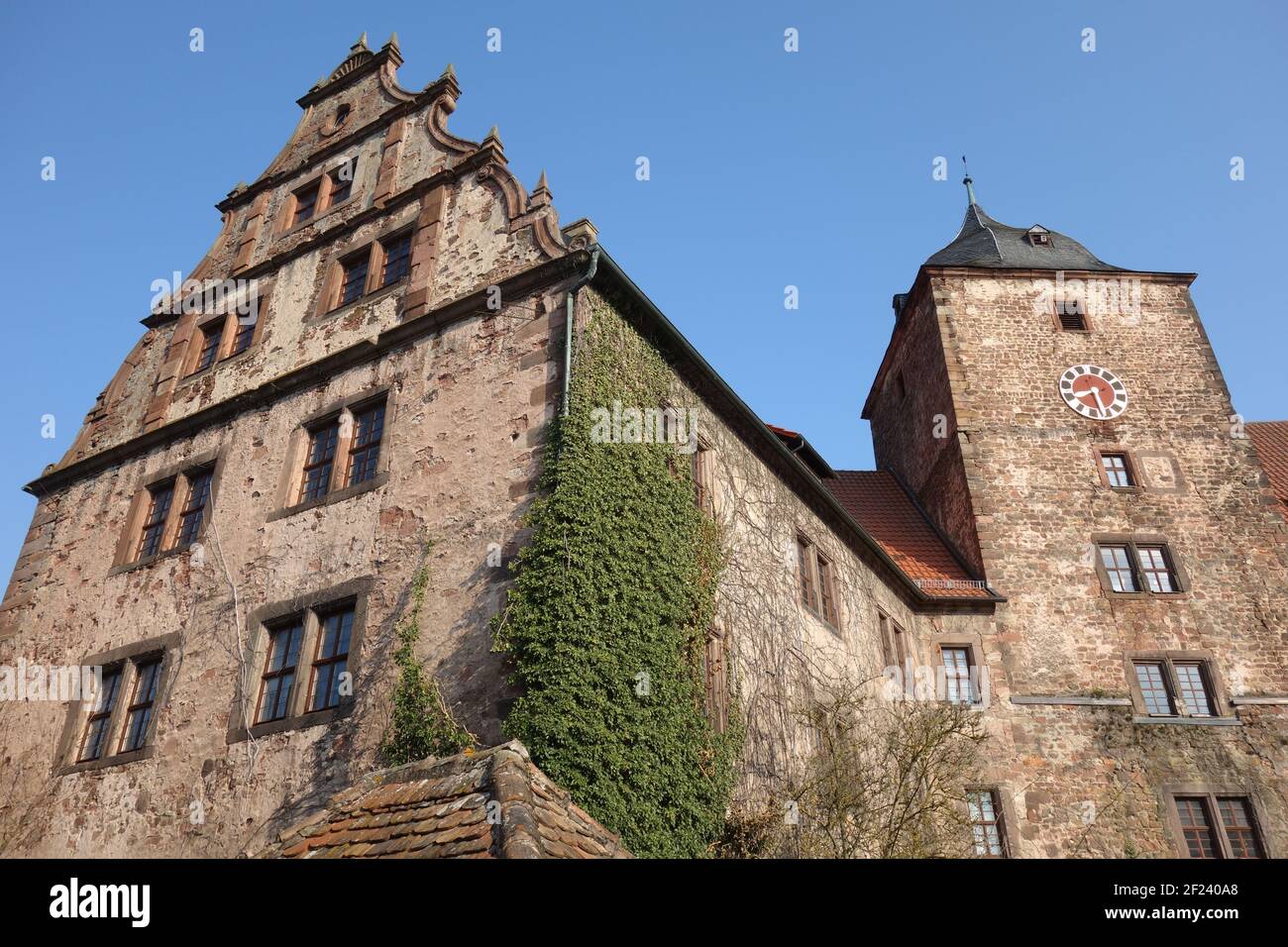 Burgenstadt Schlitz in the central Hessian Vogelsbergkreis Stock Photo